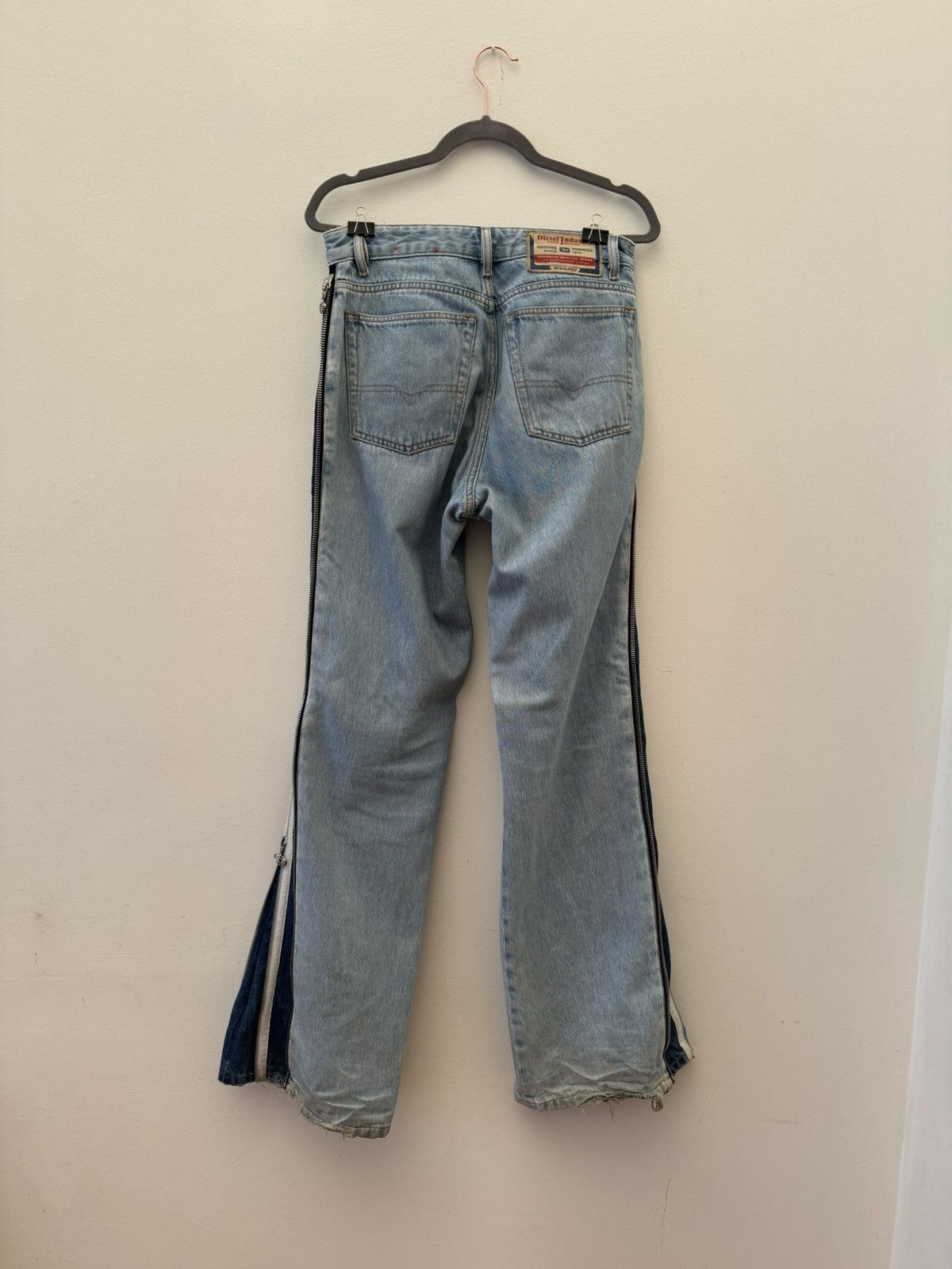 Diesel DIESEL double zip DENIM Size US 29 - 4 Thumbnail