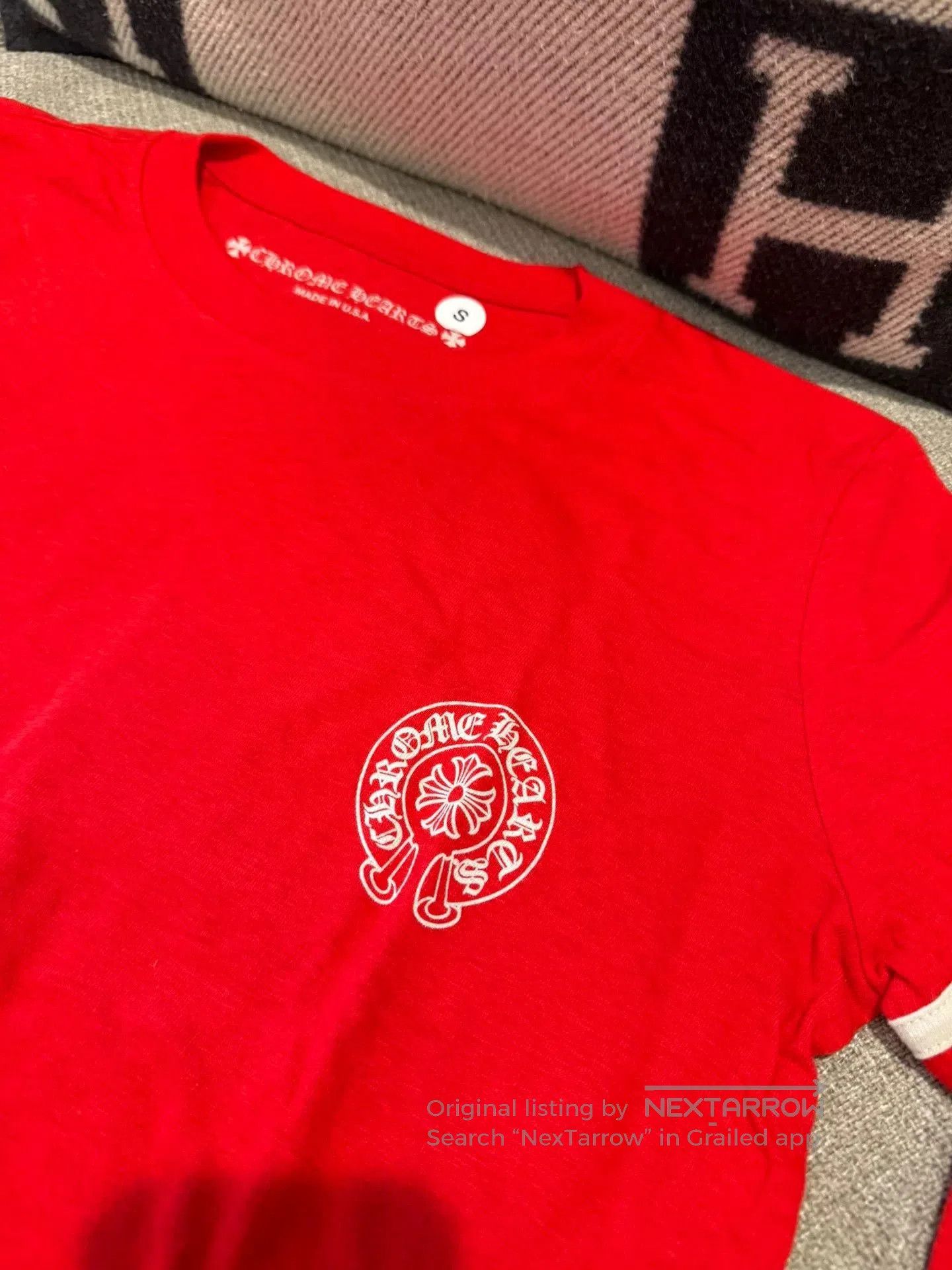 Chrome Hearts Chrome Hearts Red 33 Long Sleeve T. Size US S / EU 44-46 / 1 - 2 Thumbnail