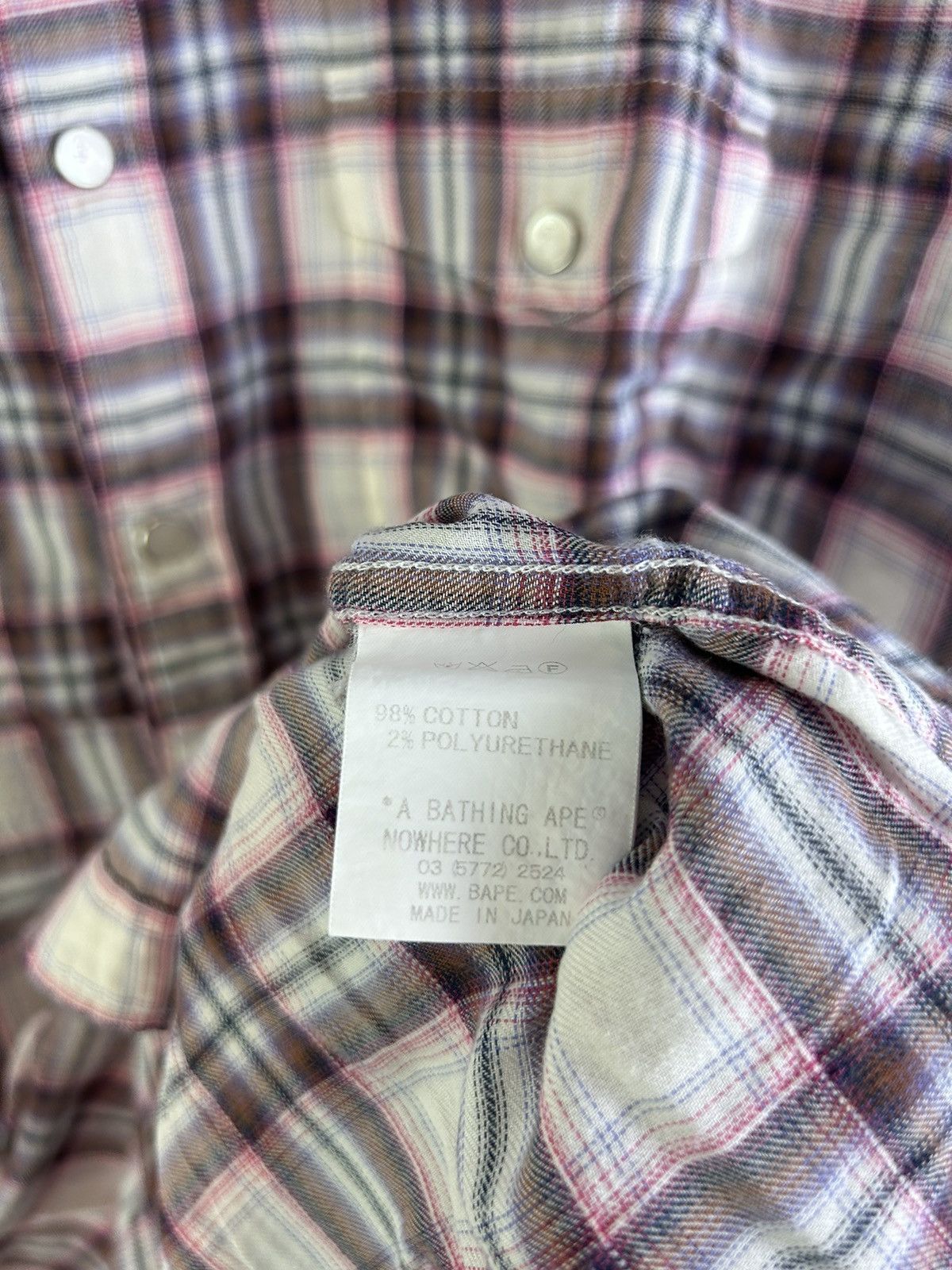 Bape Bape Button Up Western Shirts Size US M / EU 48-50 / 2 - 5 Thumbnail