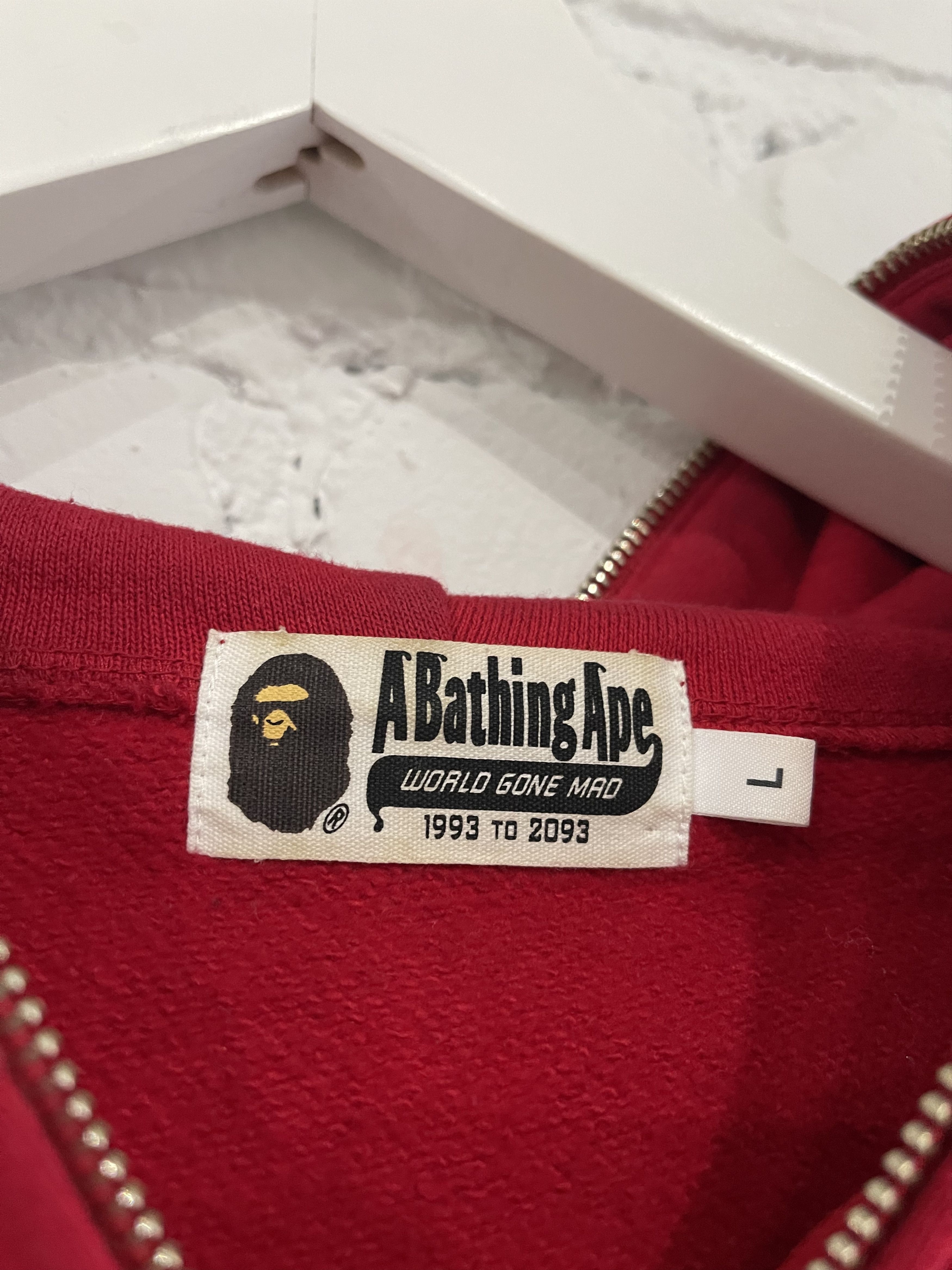 Bape 1st Camo Shark Full Zip Hoodie Size US L / EU 52-54 / 3 - 4 Thumbnail