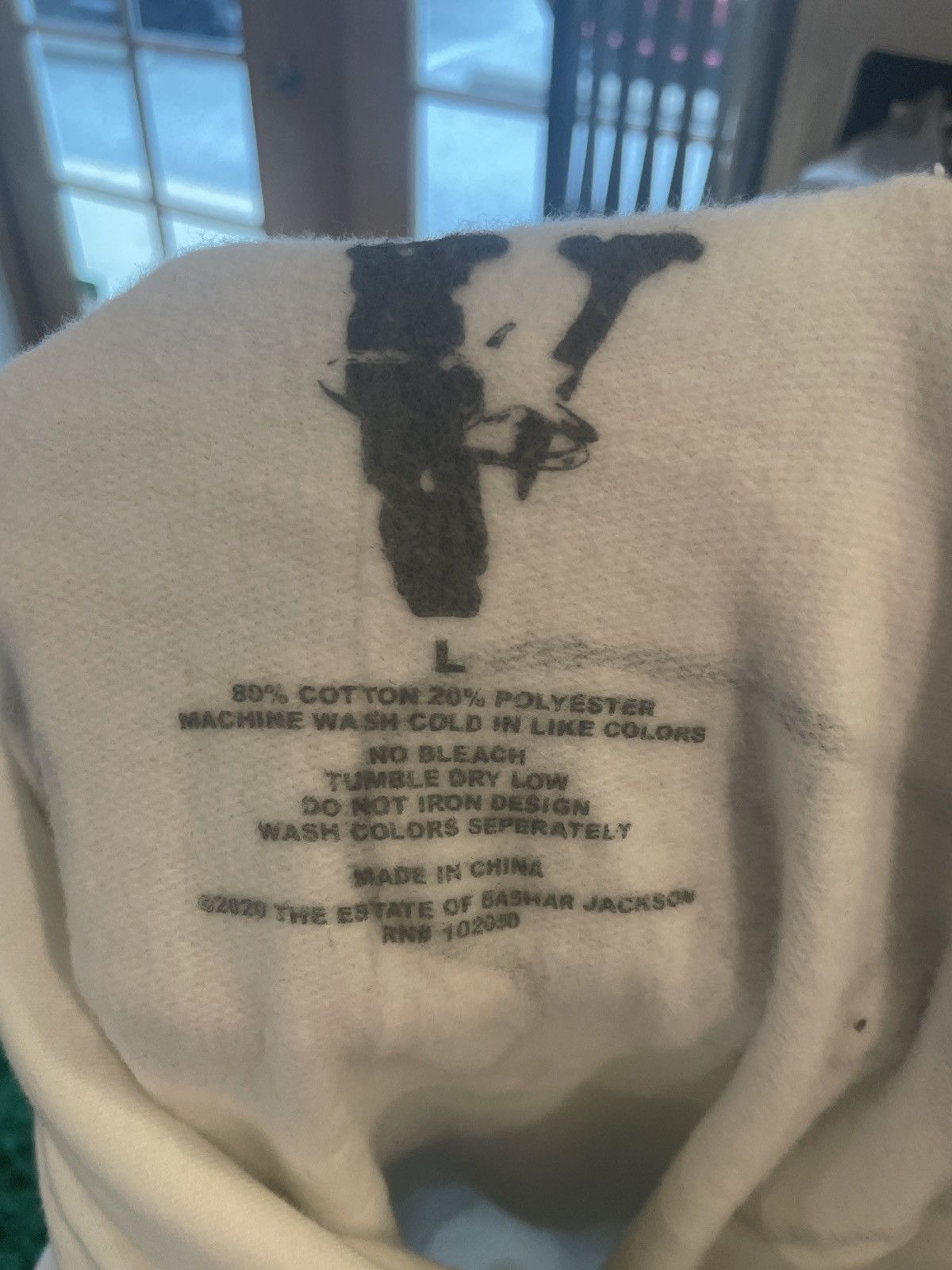 Vlone Vlone x Pop Smoke Woo Hoodie White L Size US L / EU 52-54 / 3 - 3 Thumbnail