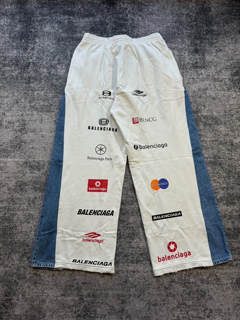 Balenciaga Balenciaga size XS Racing Collection logo Sweatpants Size US 27 - 2 Thumbnail
