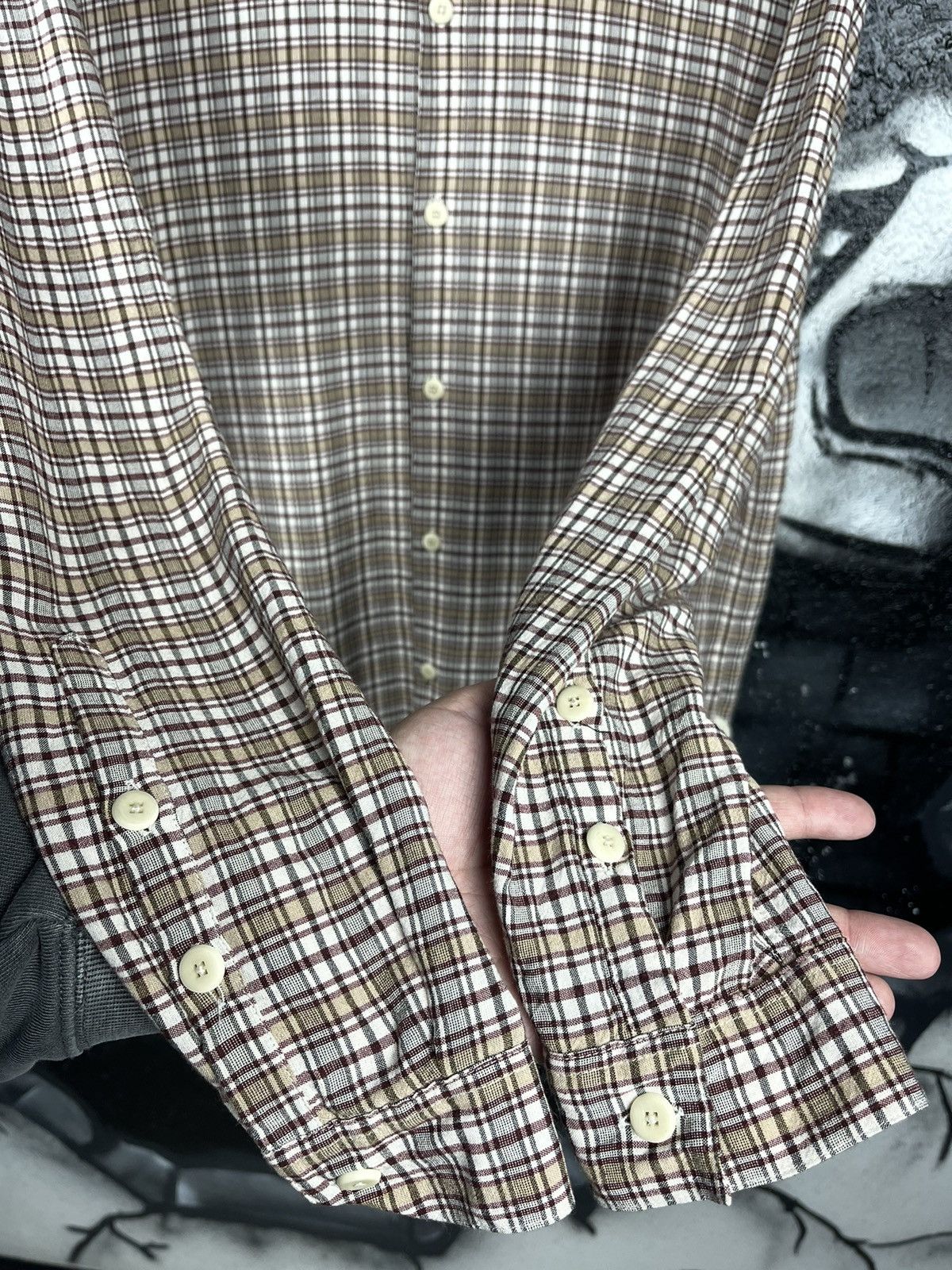 Folk Folk Plaid Shirt Button Up Men’s Size 4 Size US L / EU 52-54 / 3 - 7 Thumbnail