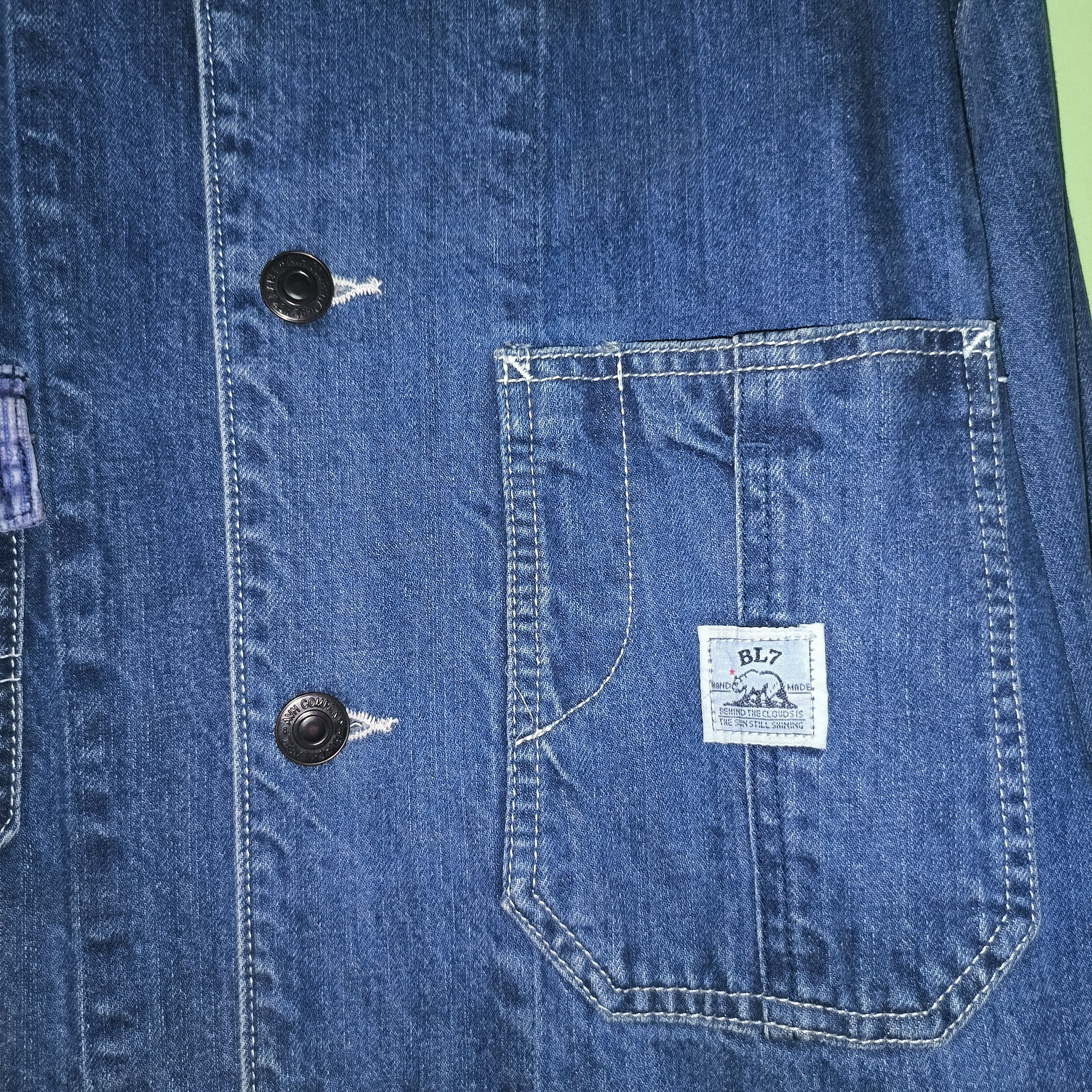 Vintage Vintage Black Label Chore Jacket Size US M / EU 48-50 / 2 - 2 Thumbnail