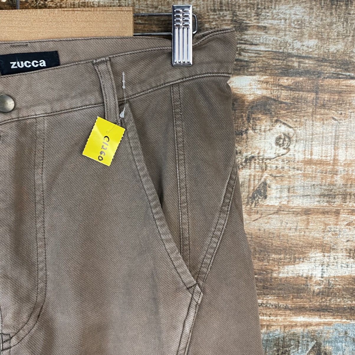 Zucca DL Zucca Brown Cargo Multipocket Pants #C1260 Size US 29 - 8 Thumbnail