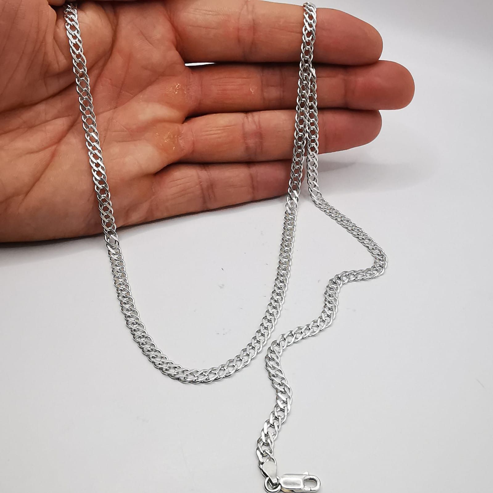Vintage Jewelry Chain, 925 Sterling Silver, Signed 15,78g