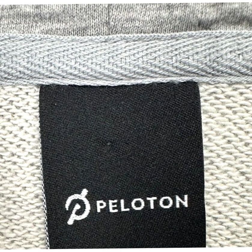 Vintage Peloton Full Zip Hoodie Sweatshirt Mens XL Grey Graphic Print Long Sleeve Hooded Pockets Zip Chest 49in 27in Outdoor Size US XL / EU 56 / 4 - 5 Thumbnail