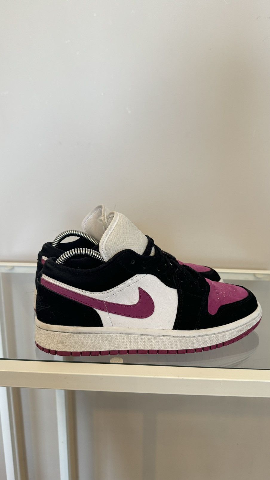 Nike Nike Air Jordan 1 Low black cactus flower dc0774-005 Size US 8 / IT 38 - 3 Thumbnail