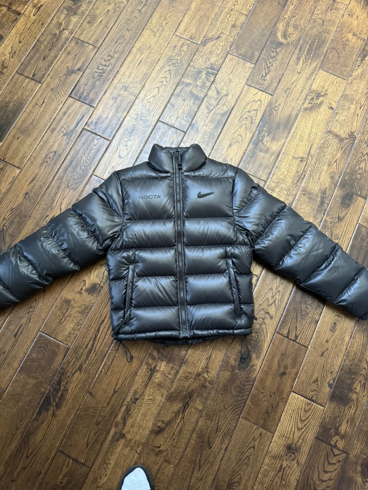 Drake × Nike NOCTA Sunset Puffer Jacket Black | Grailed
