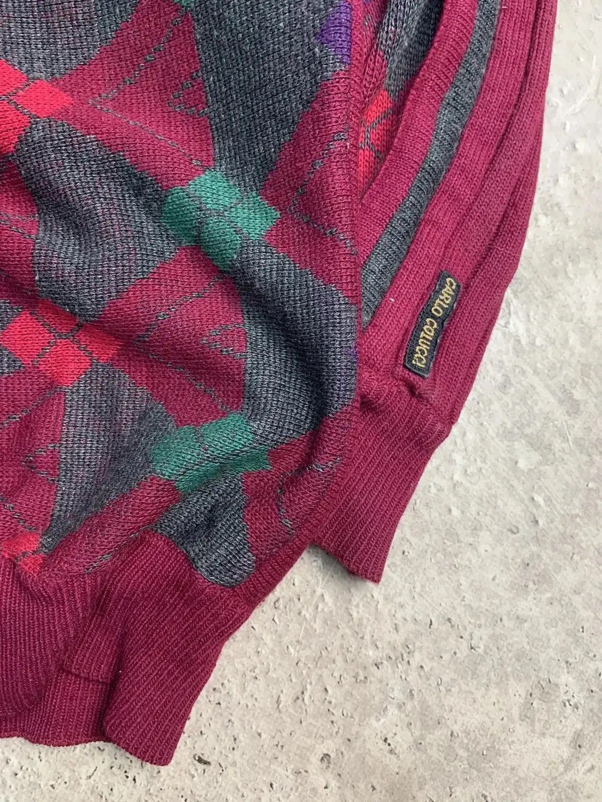 Carlo Colucci × Coogi × Vintage Vintage Carlo Colucci Coogi Style Sweater Multicolour tundra Size US L / EU 52-54 / 3 - 11 Thumbnail