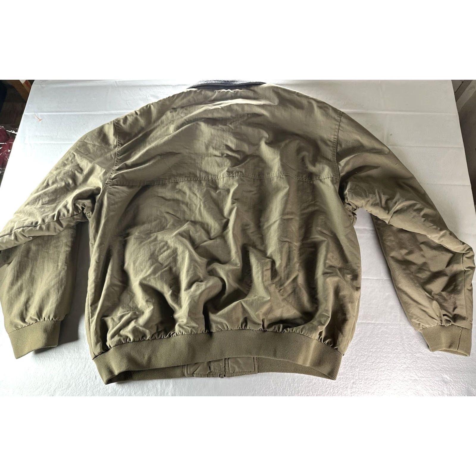 Vintage VINTAGE White Sierra Fleece Lined Jacket Mens 2XL Green Packable Hood Gorpcore Shirt Size US M / EU 48-50 / 2 - 2 Thumbnail