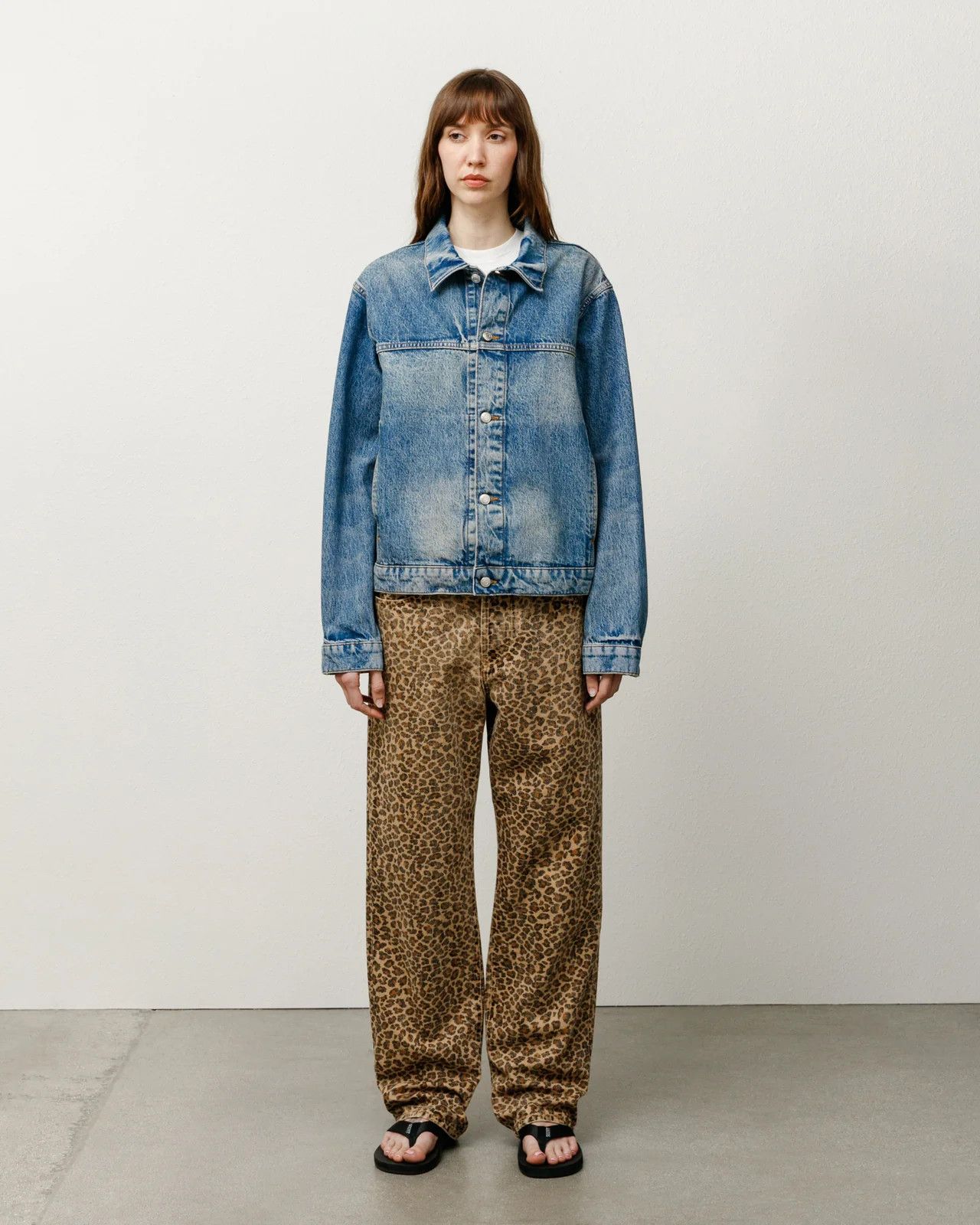 Stussy TRUCKER JACKET DENIM Size US L / EU 52-54 / 3 - 3 Thumbnail
