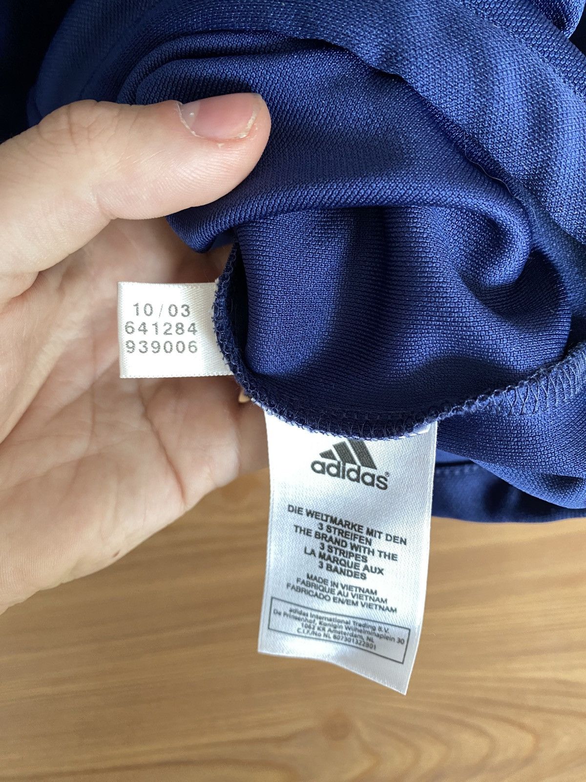 Adidas × Vintage Vintage Adidas France 2003 training jersey Size US M / EU 48-50 / 2 - 6 Thumbnail