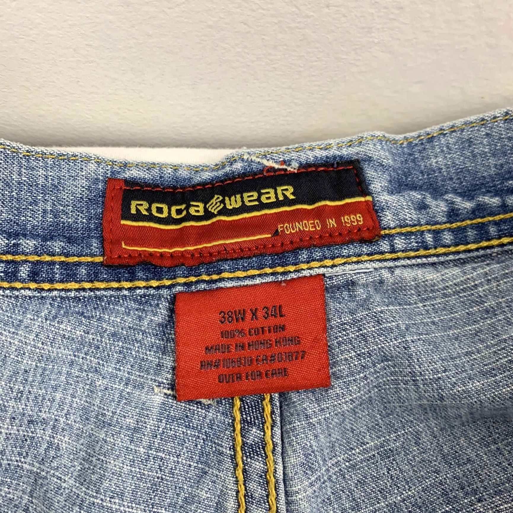 Rocawear VINTAGE Rocawear Jeans Men's 38 Relaxed Baggy Denim Blue 90s Grunge Y2K Urbanwear Mens Size US 38 / EU 54 - 4 Thumbnail