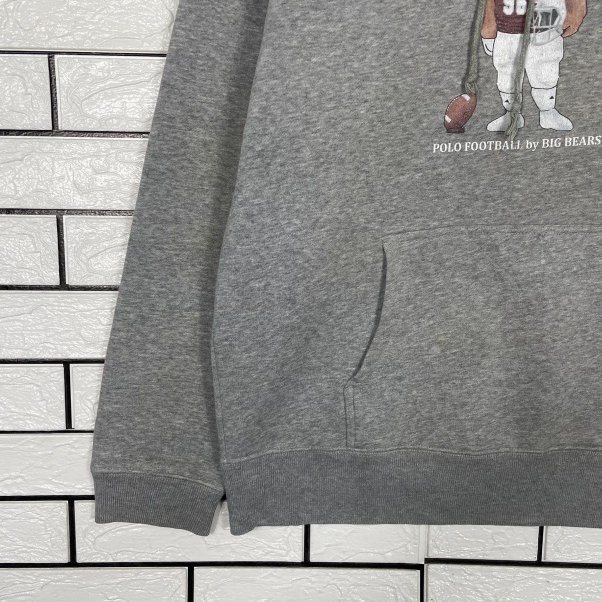 Japanese Brand Polo Football By Big Bear Pullover Hoodie Size US M / EU 48-50 / 2 - 3 Thumbnail