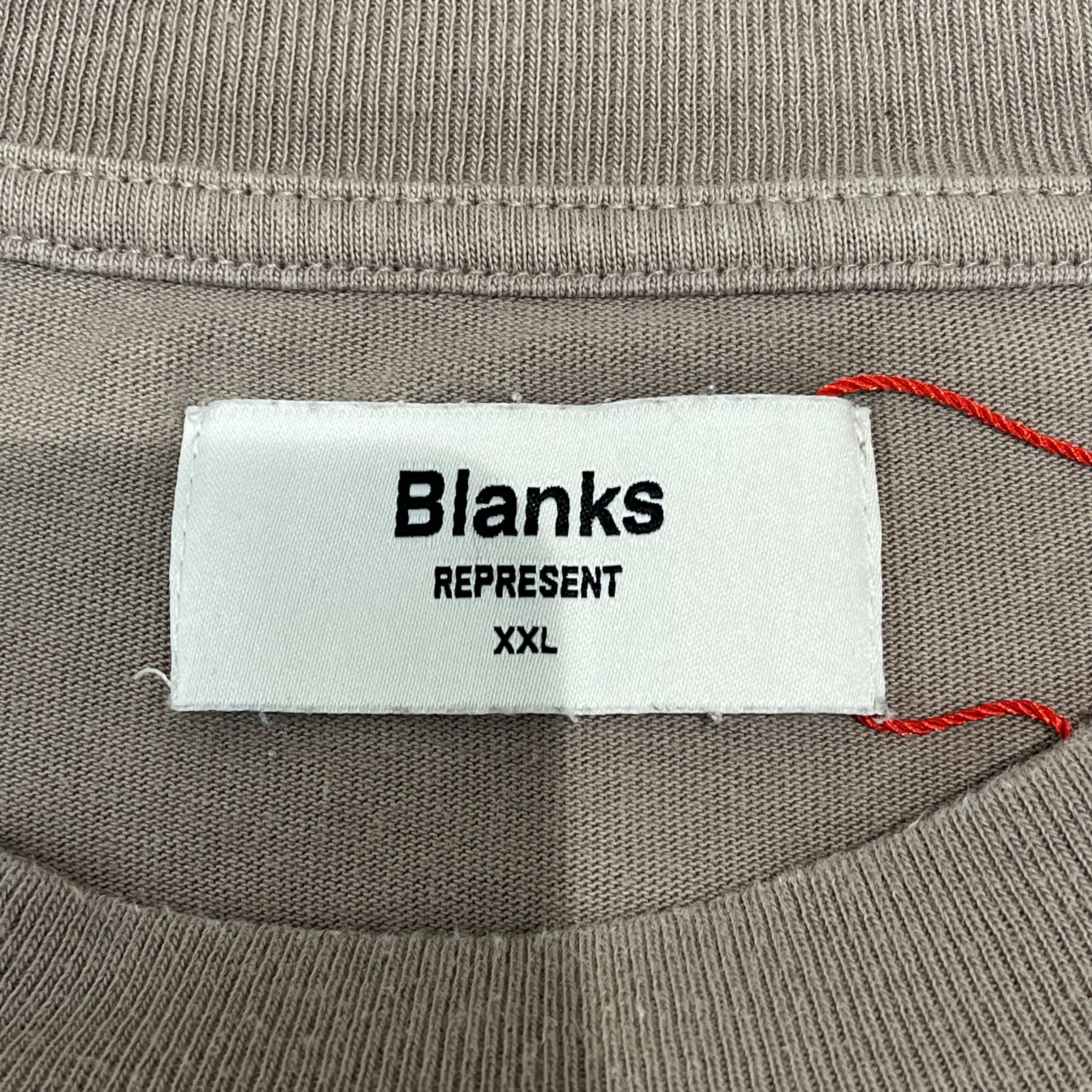 Represent Clo. Represent Mini Logo Tee Beige Size US XXL / EU 58 / 5 - 4 Thumbnail