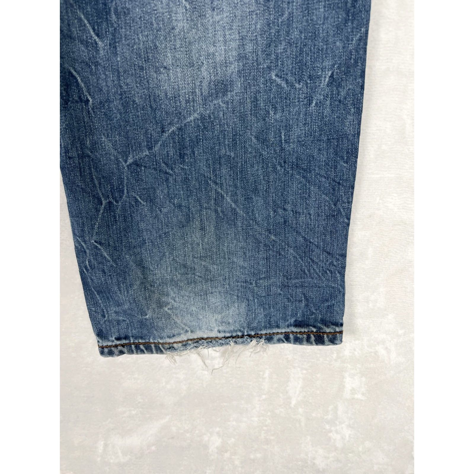 Rocawear VINTAGE Rocawear Jeans Mens 38 Blue Distressed Straight Fit Medium Wash Denim Cotton N/A Size US 38 / EU 54 - 7 Thumbnail