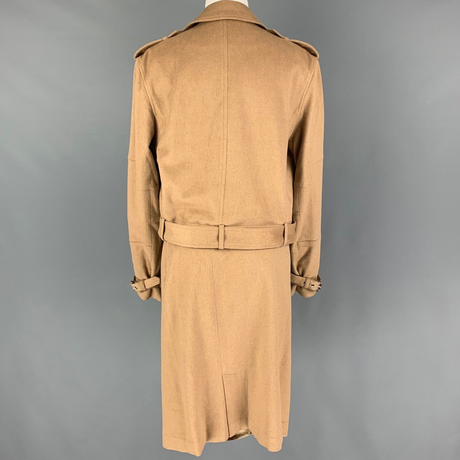 Ralph Lauren 12 Camel Baby Camel Hair Biker Skirt Suit Size 34" / US 12 / IT 48 - 2 Thumbnail