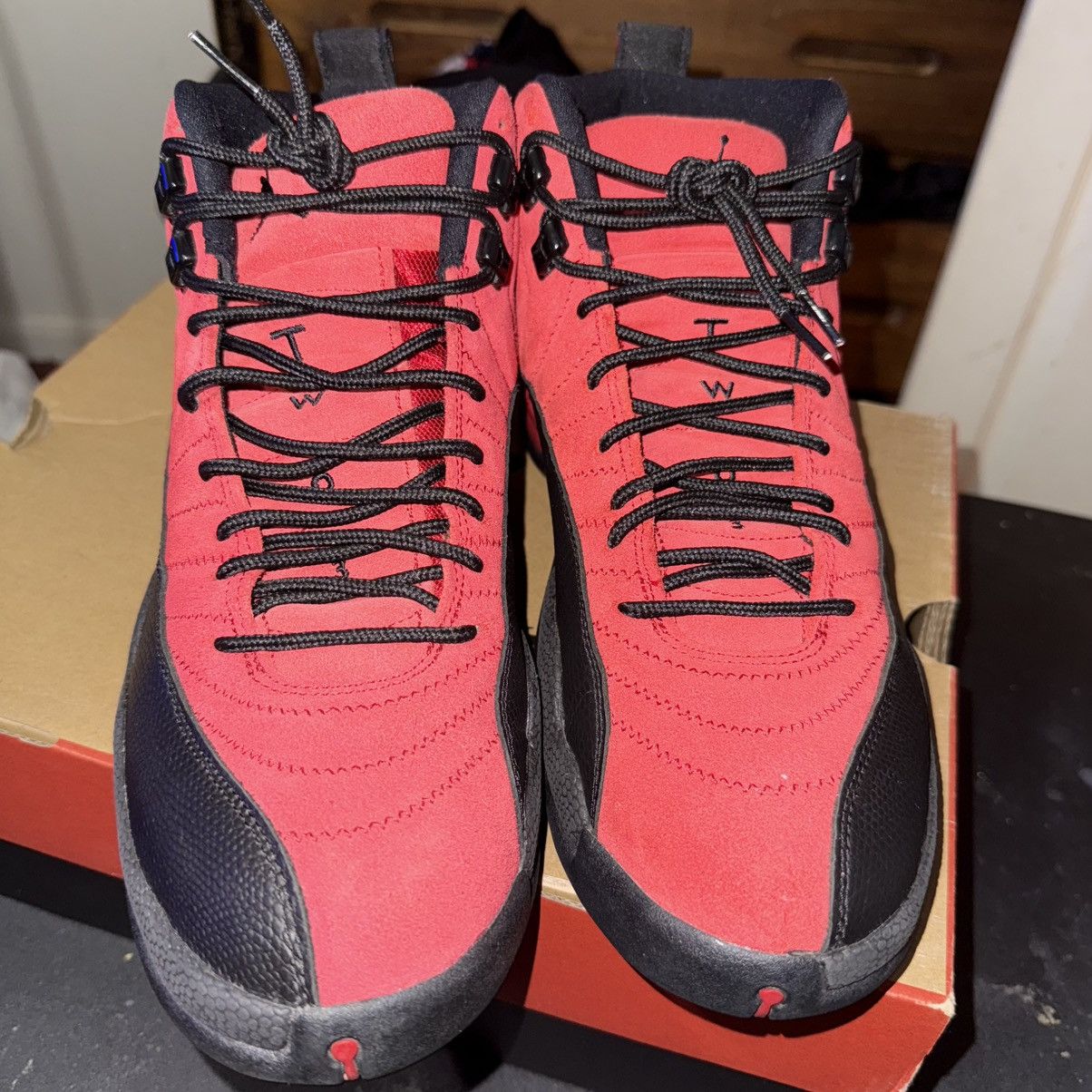 Jordan Brand × Nike × Vintage Jordan 12 “Reverse Flu Game” Size US 11 / EU 44 - 5 Thumbnail