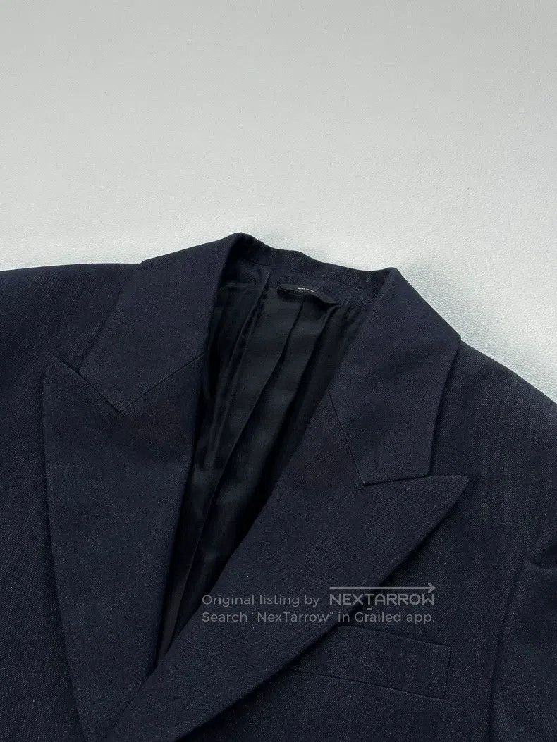 Fendi Fendi Dark blue denim coat, classic model Size 48L - 3 Thumbnail