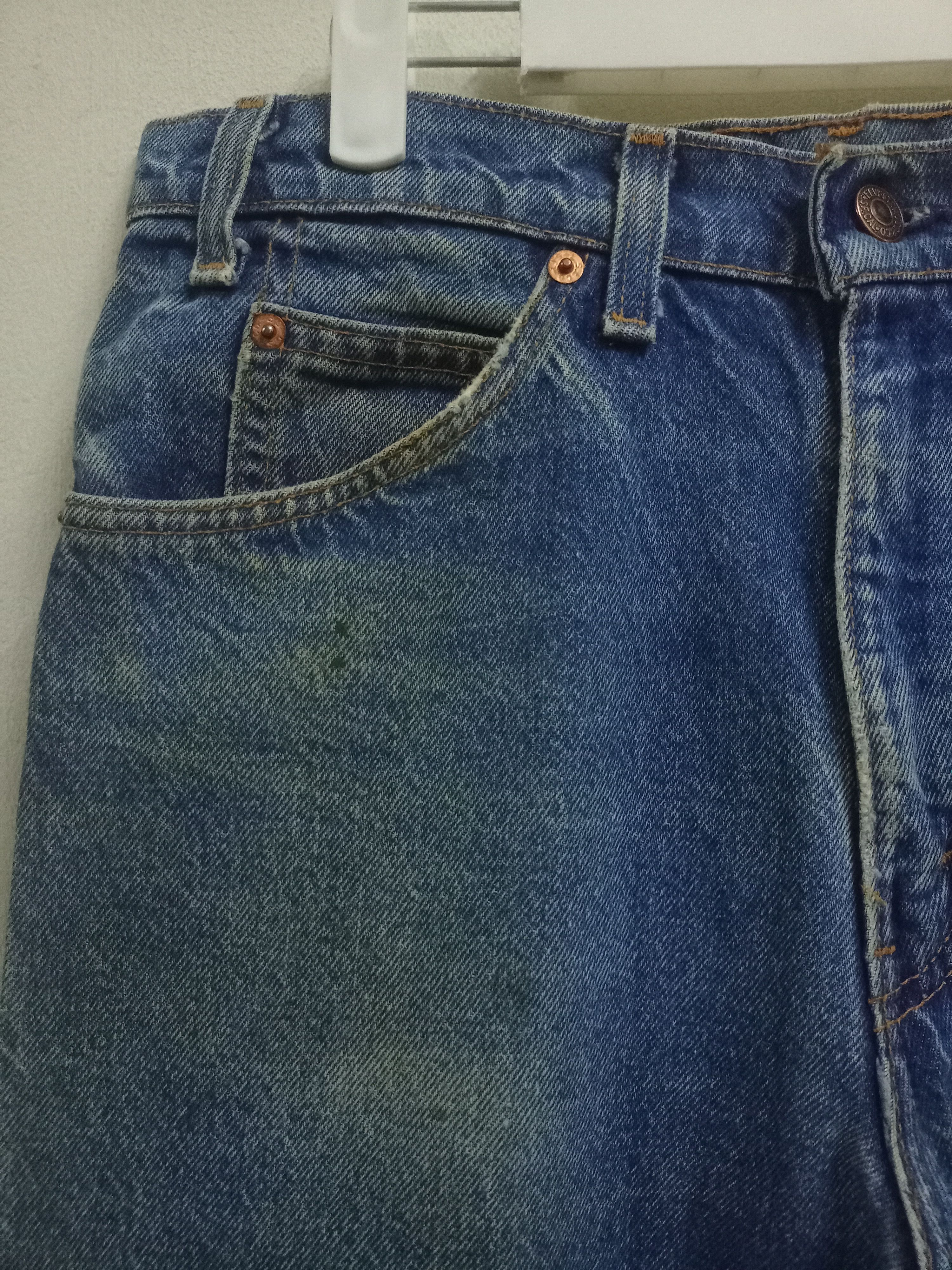 Levi's × Levi's Vintage Clothing Vintage 90s Levis 509 Orange Tab Distressed Blue Jeans Size US 31 - 6 Thumbnail
