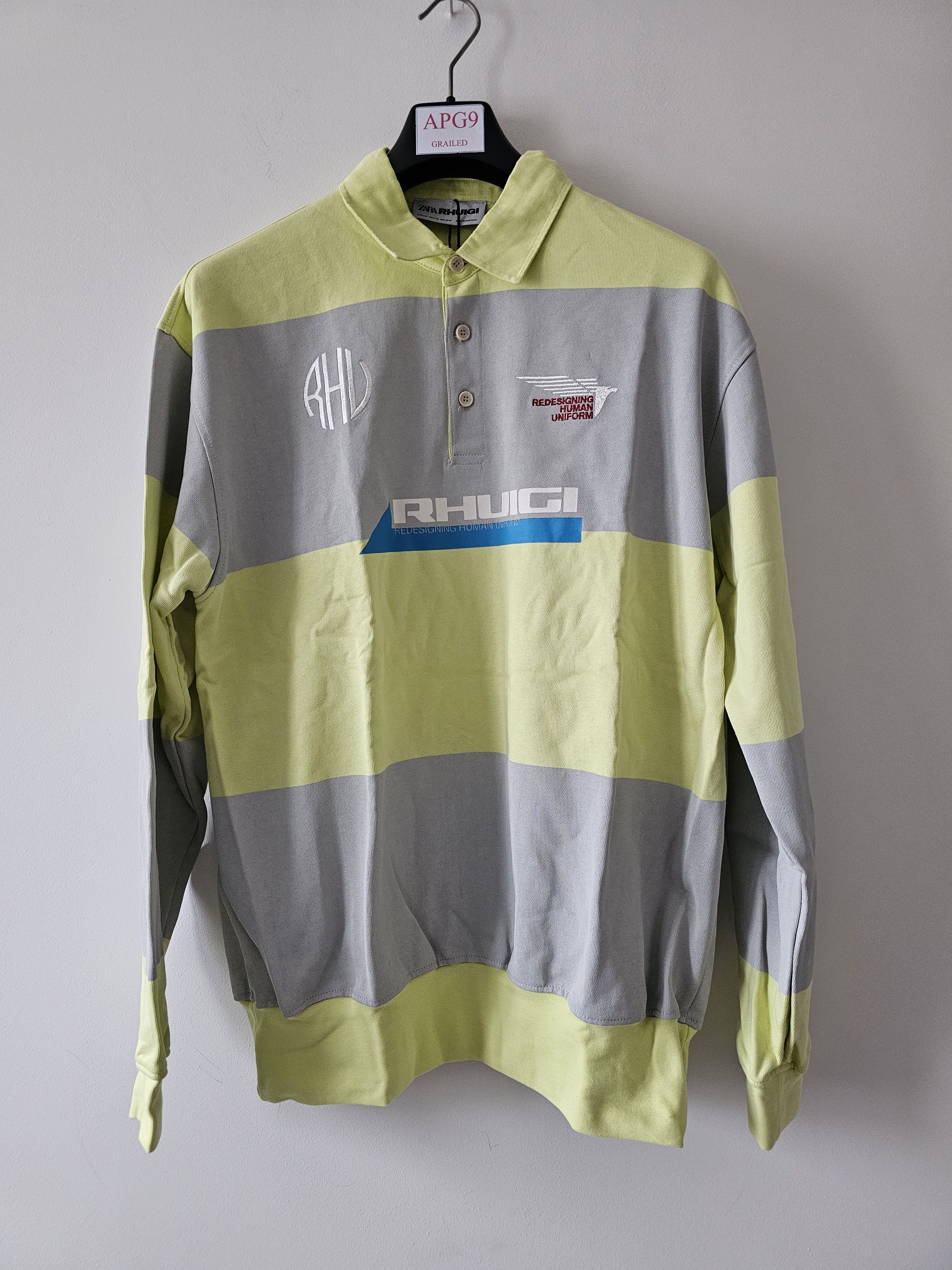 Rhude × Zara Long Sleeve Polo Rhude x Zara Rhuigi Size US L / EU 52-54 / 3 - 1 Thumbnail
