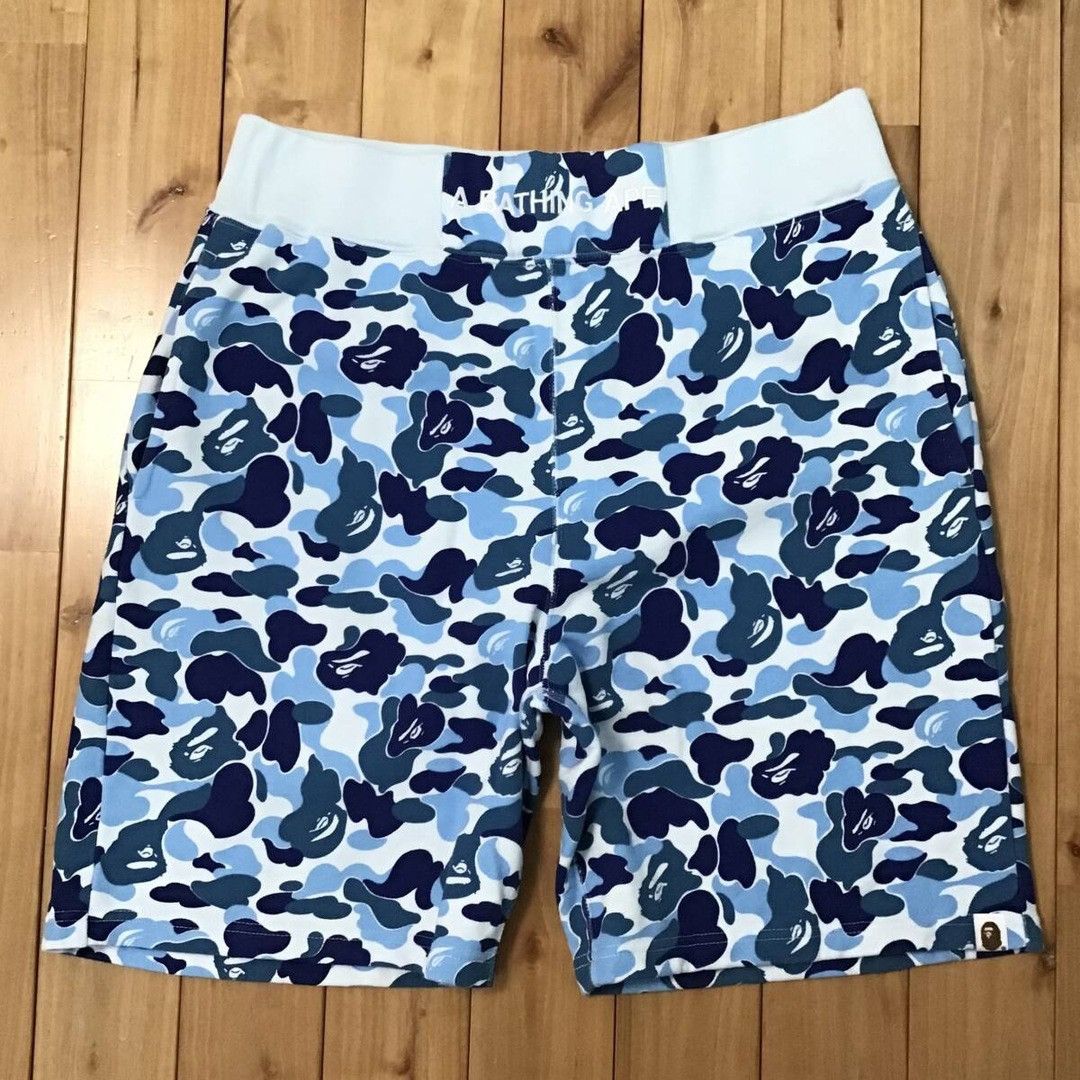 Bape BAPE Sweat shorts ABC camo blue a bathing ape ★size XL Size US 36 / EU 52 - 1 Thumbnail