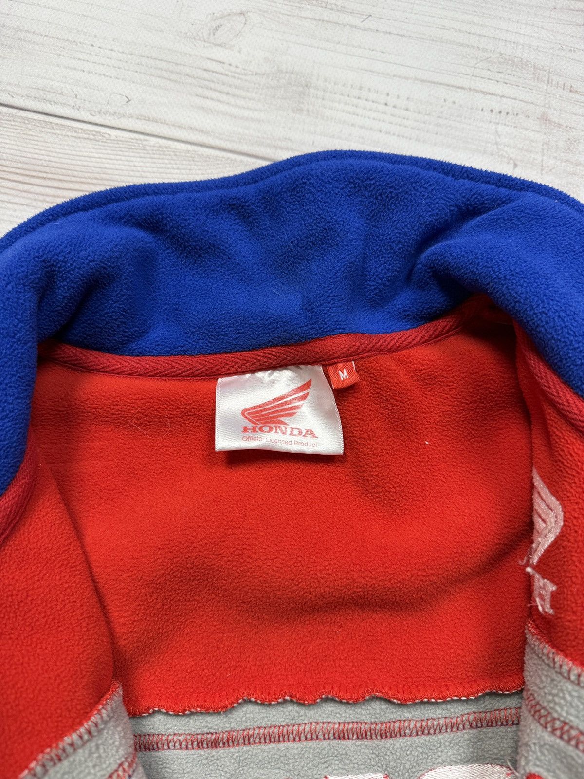 Honda Vintage Honda Racing Fleece Jacket World Racing F1 Y2K Size US M / EU 48-50 / 2 - 11 Thumbnail