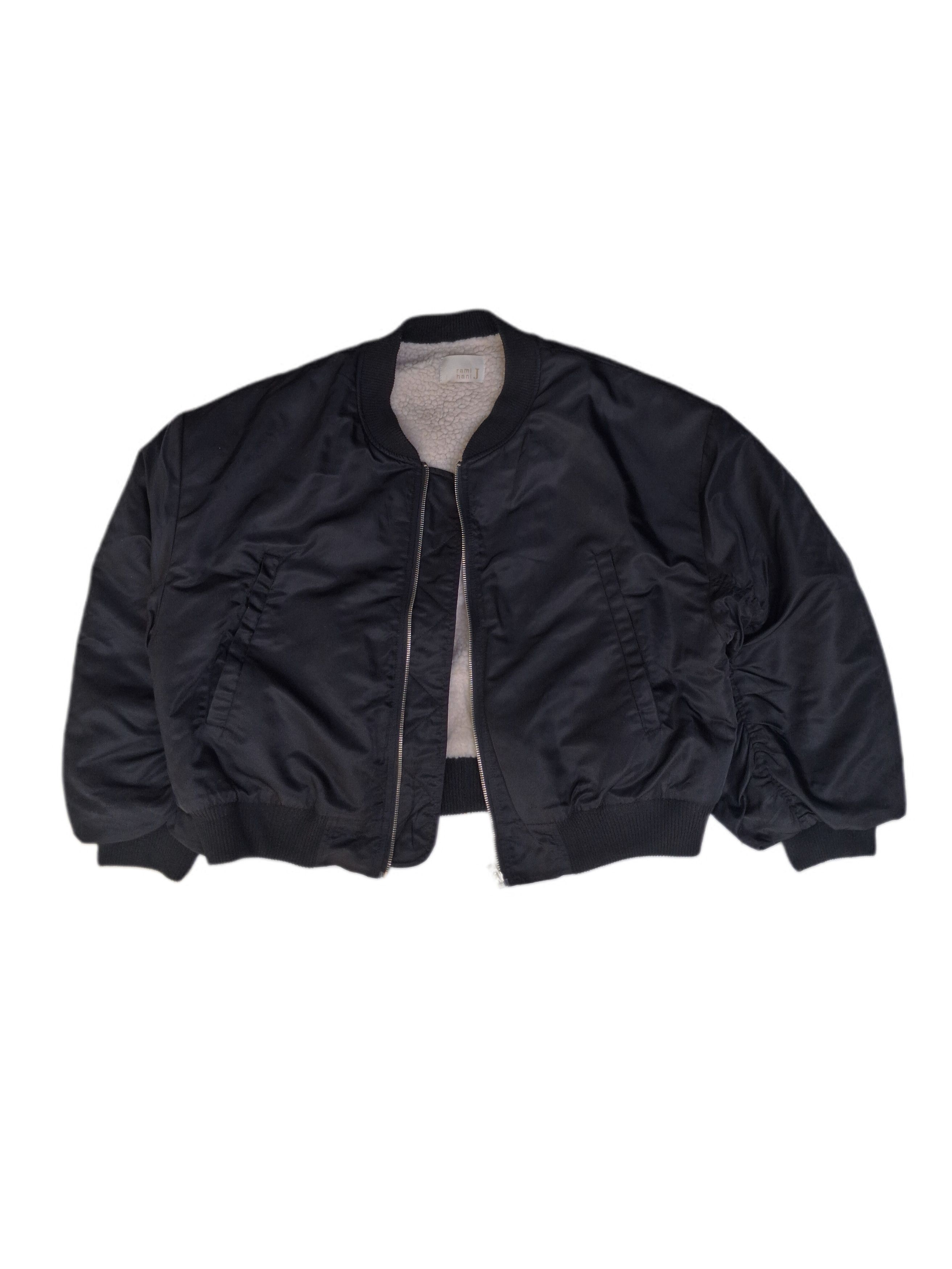 Other Premium Nylon Black Bomber Korean Jacket Size US M / EU 48-50 / 2 - 2 Thumbnail