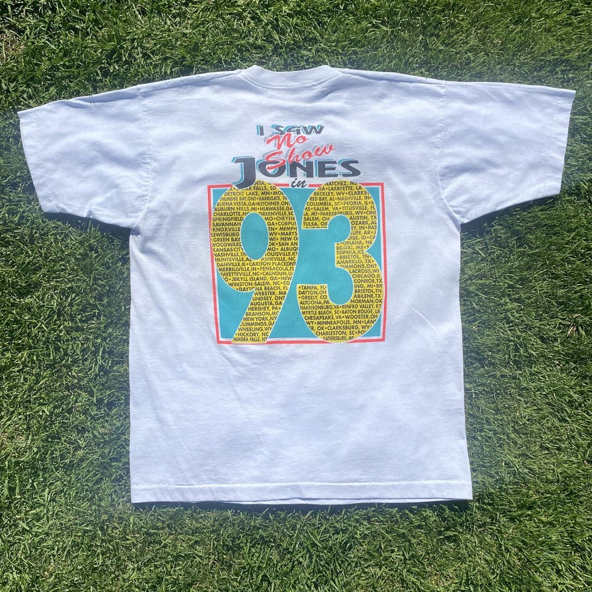 Vintage Vintage 1993 George Jones “Playin’ Possum” Tour Tee Size US L / EU 52-54 / 3 - 3 Thumbnail