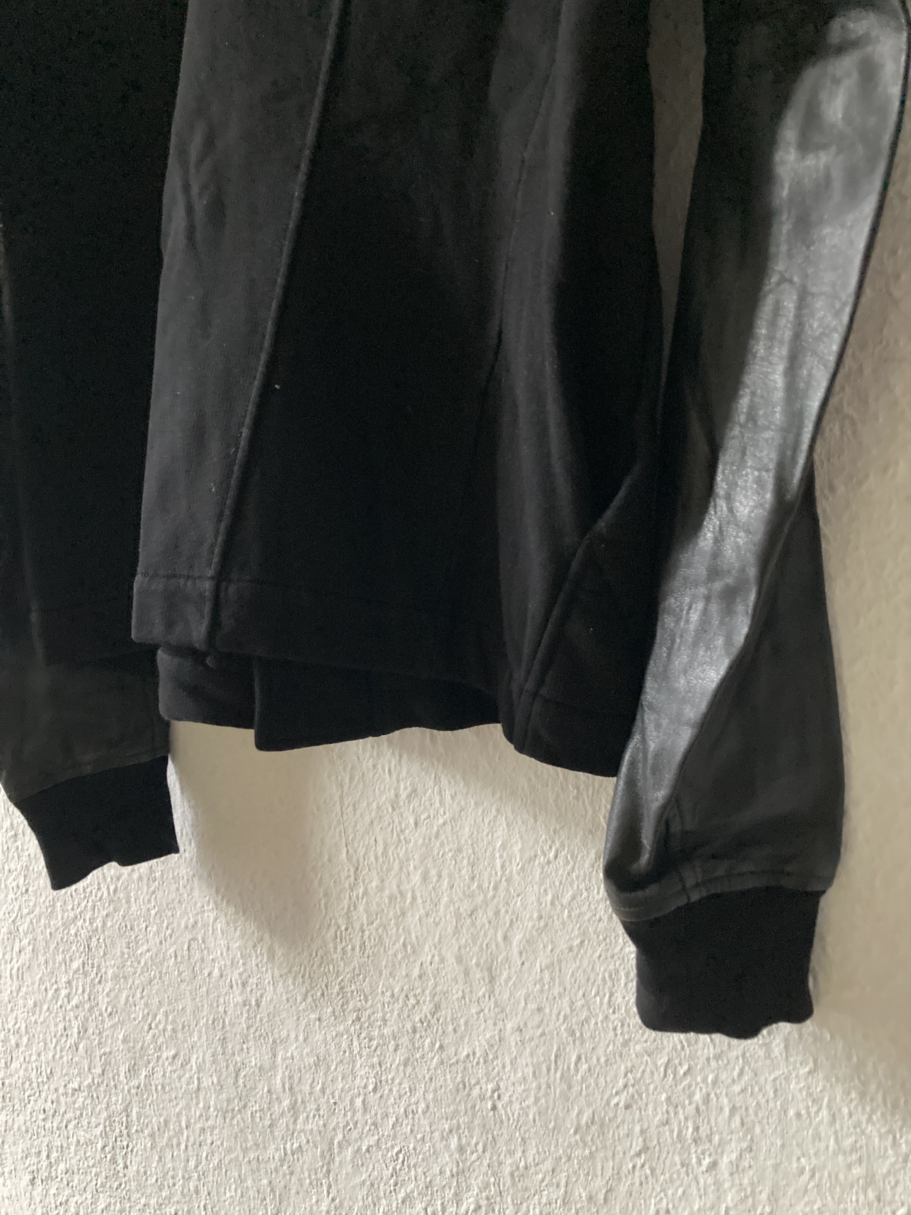 Rick Owens F/W 14 “MOODY” Felpa Lamb Leather Mollino Sweatshirt Jacket Size US L / EU 52-54 / 3 - 9 Thumbnail