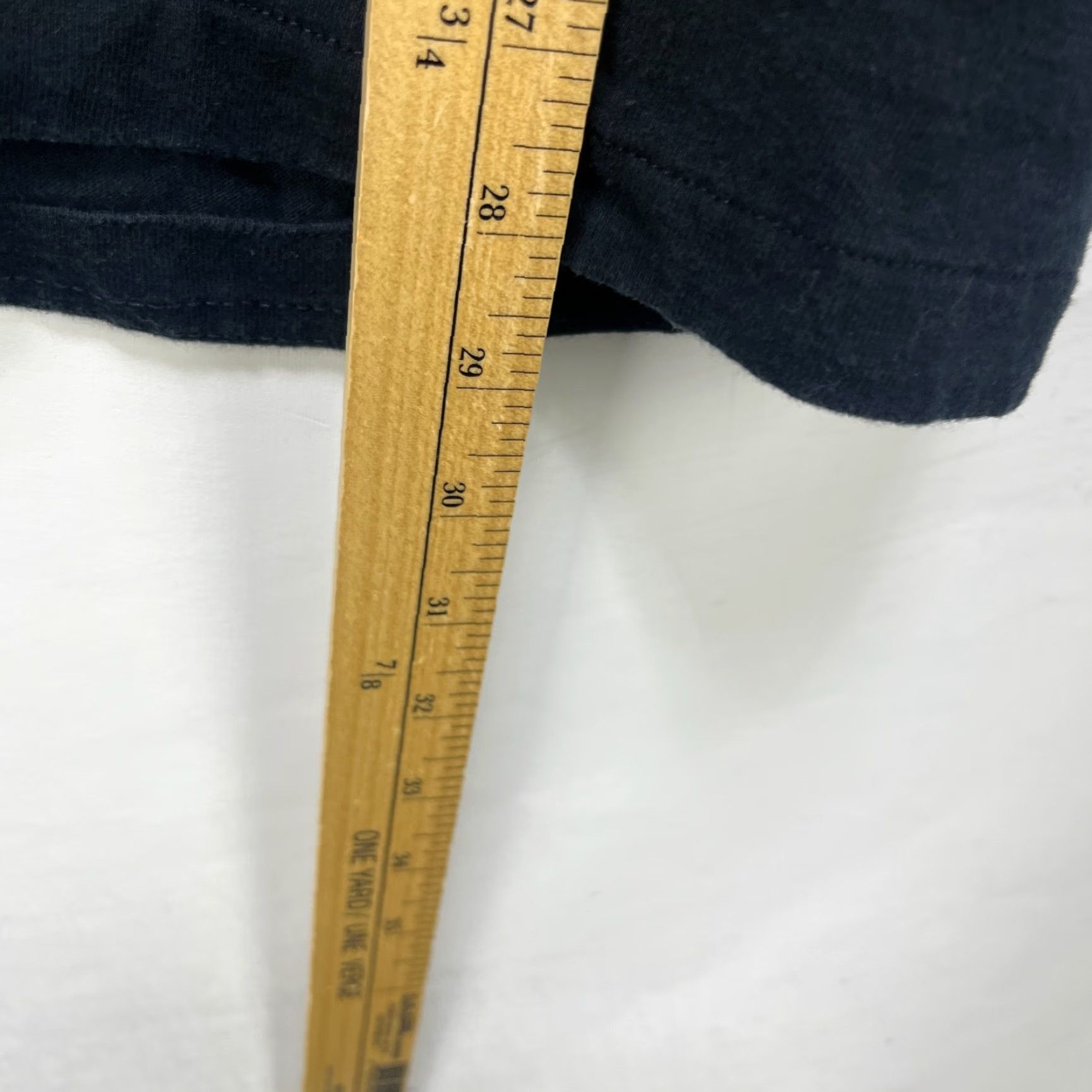 Fruit Of The Loom Vintage Fruit of the Loom Shirt L Black 90s Stitch Crew Neck Cotton Short Sleeve Men Size US L / EU 52-54 / 3 - 6 Thumbnail