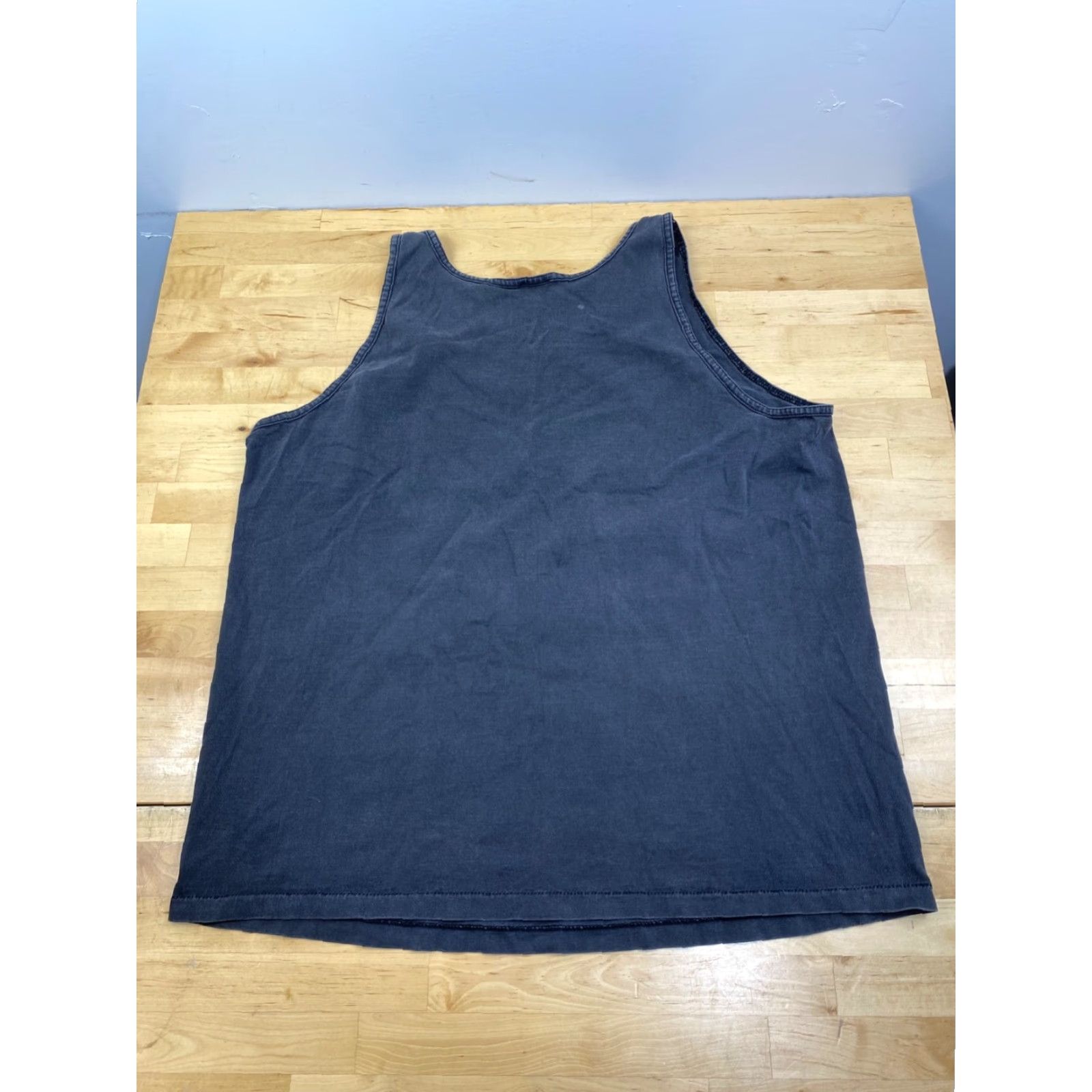 Vintage VINTAGE Tank Top Mens L Black Triatlete Zombies Santa Monica Made in USA 10132 Size US L / EU 52-54 / 3 - 5 Thumbnail