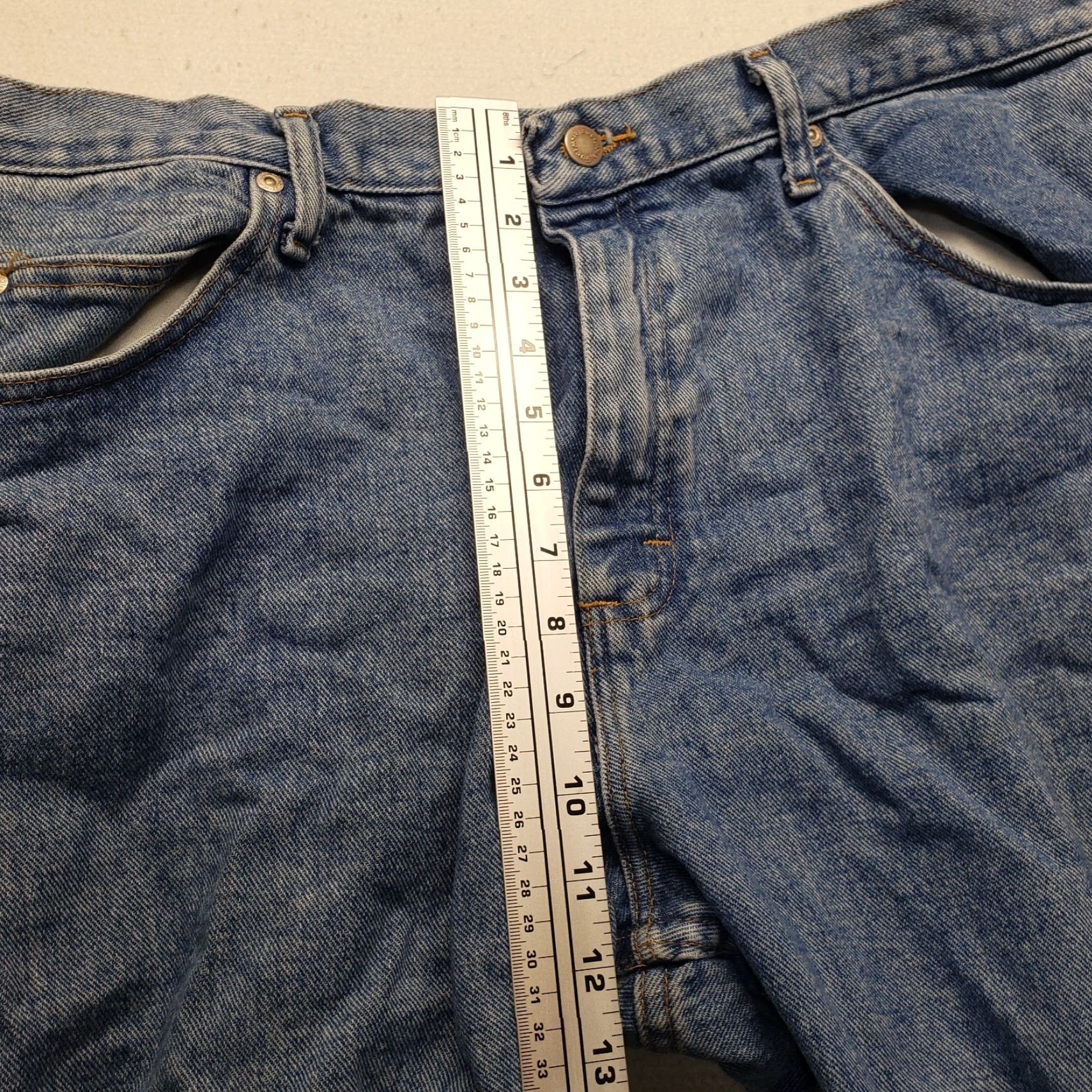 Wrangler VINTAGE Wrangler Authentic Jeans - Men’s Relaxed Fit Straight Leg Denim Pants 38x29 Blue Size US 38 / EU 54 - 5 Thumbnail