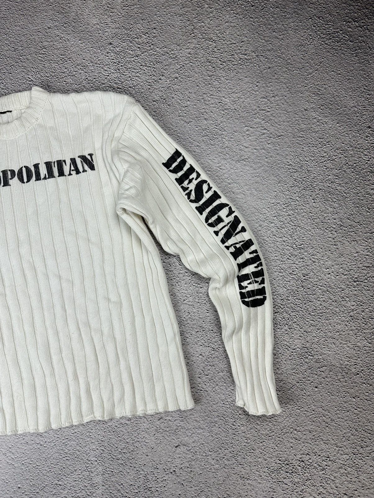 Other Vintage Diesel Style Knitwear Y2K Striped Opium SK8 Logo Size US S / EU 44-46 / 1 - 5 Thumbnail
