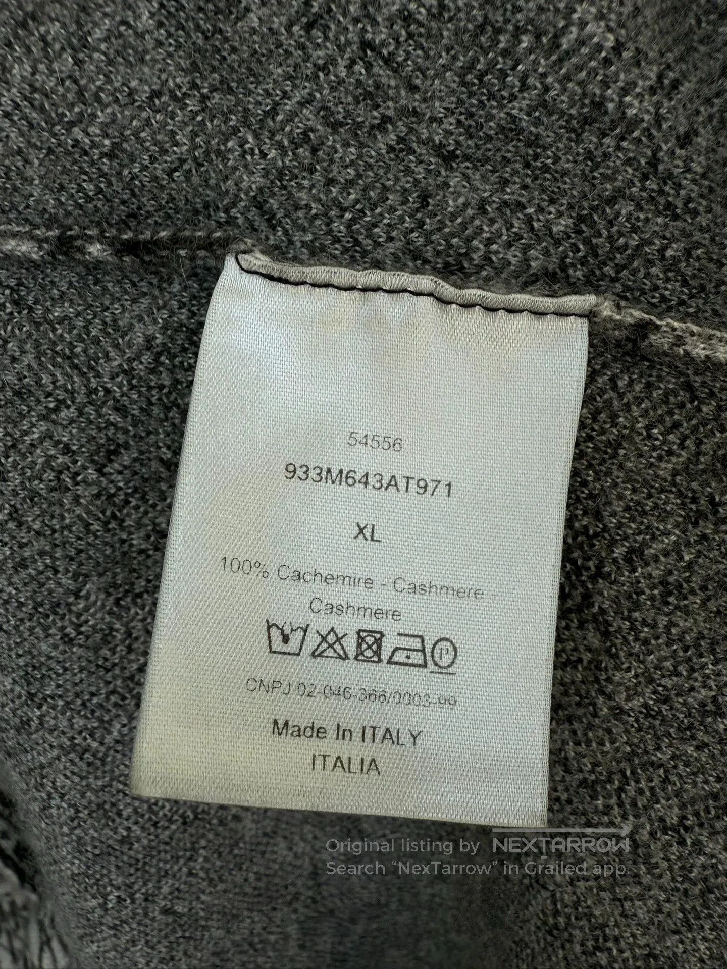 Dior Dior Knit Cashmere Sweater XL Rare Edition. Size XL / US 12-14 / IT 48-50 - 3 Thumbnail