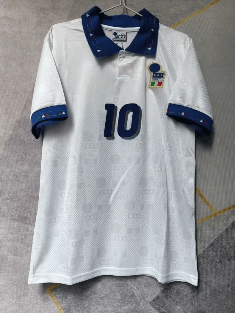Other 1994 World Cup Italy 10 Roberto Baggio Jersey Size US L / EU 52-54 / 3 - 1 Thumbnail