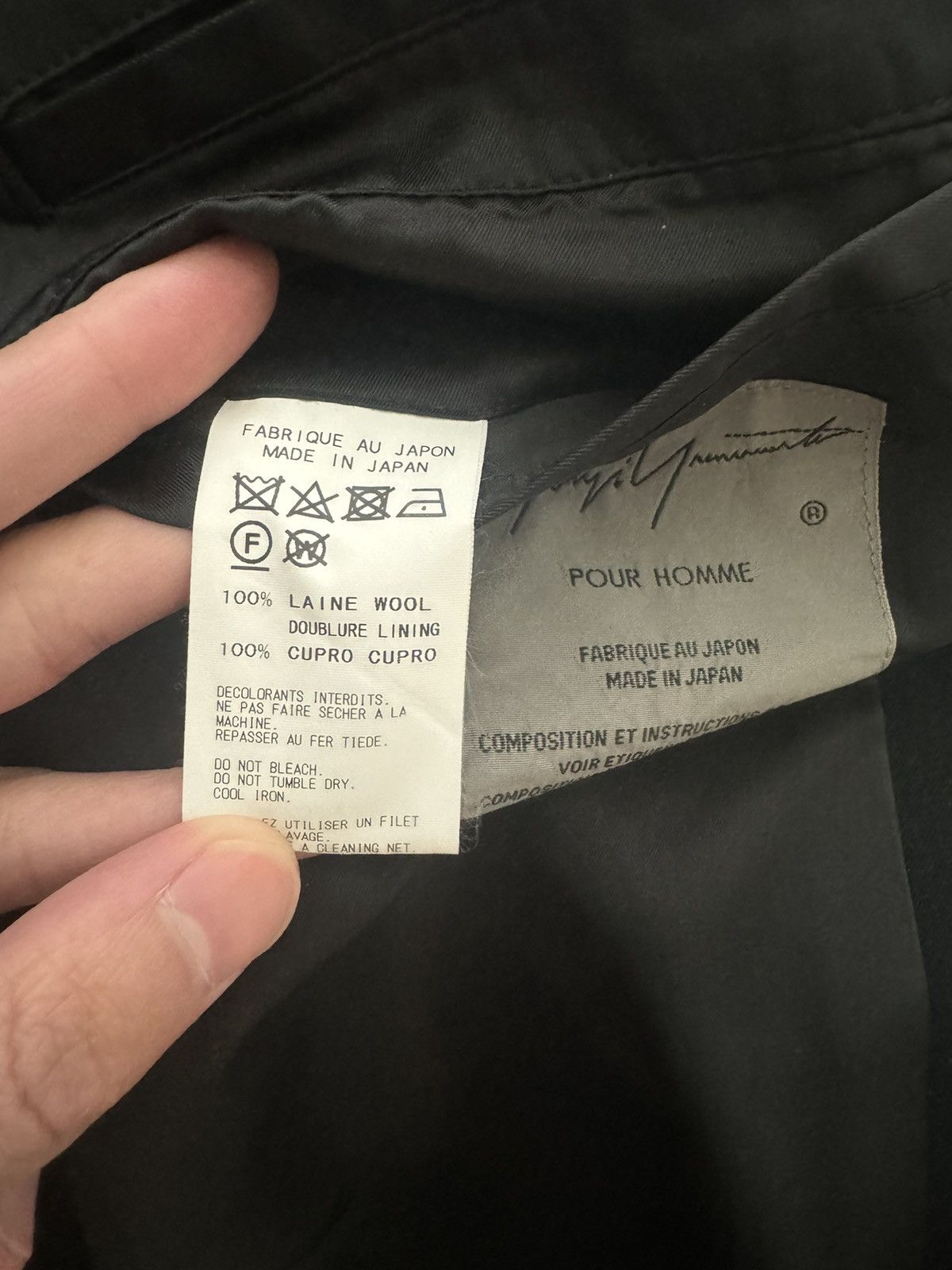 Yohji Yamamoto 18ss Collared jacket Size US M / EU 48-50 / 2 - 5 Thumbnail