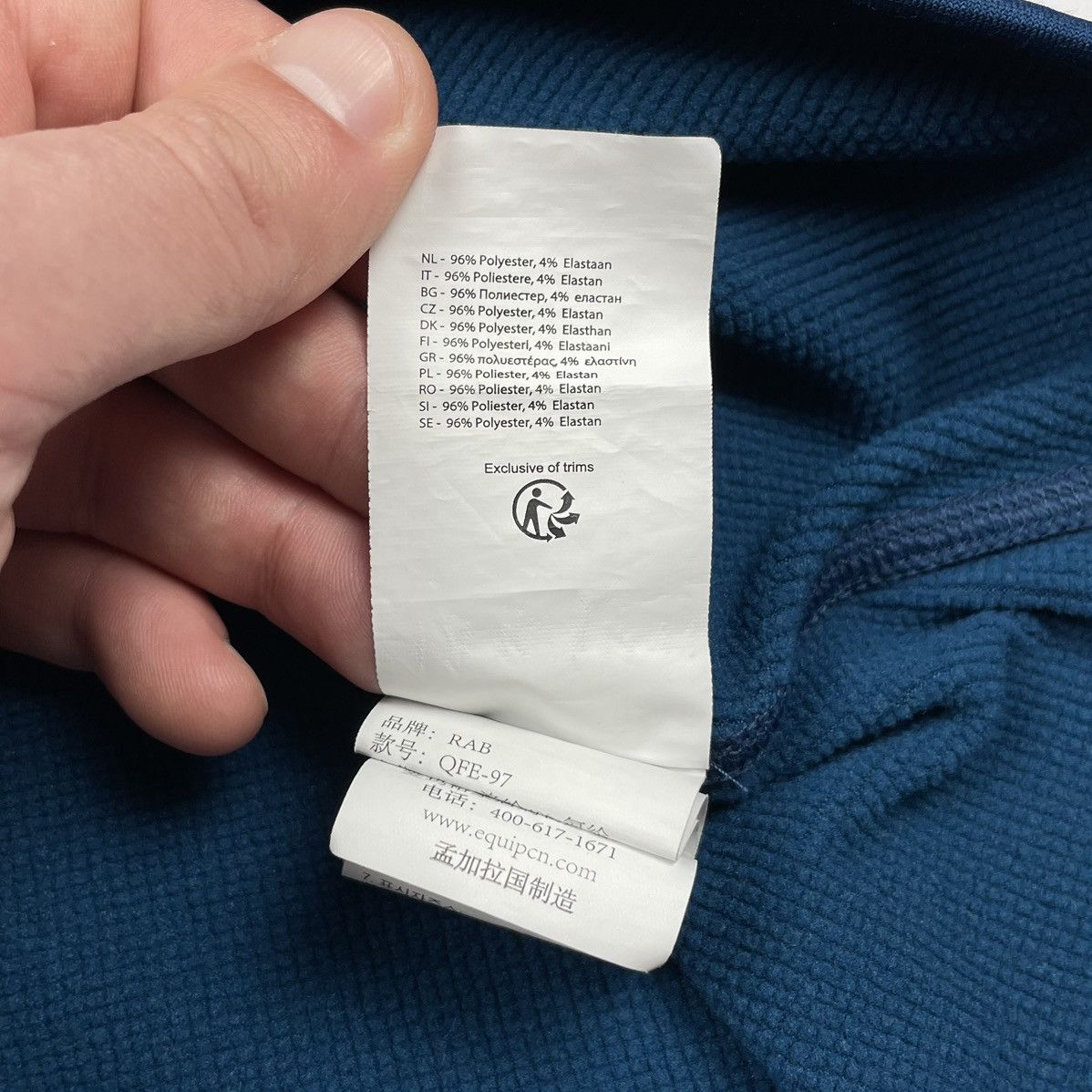 Rab Rab fleece 1/3 Zip Pullover Long sleeve Size US L / EU 52-54 / 3 - 10 Thumbnail