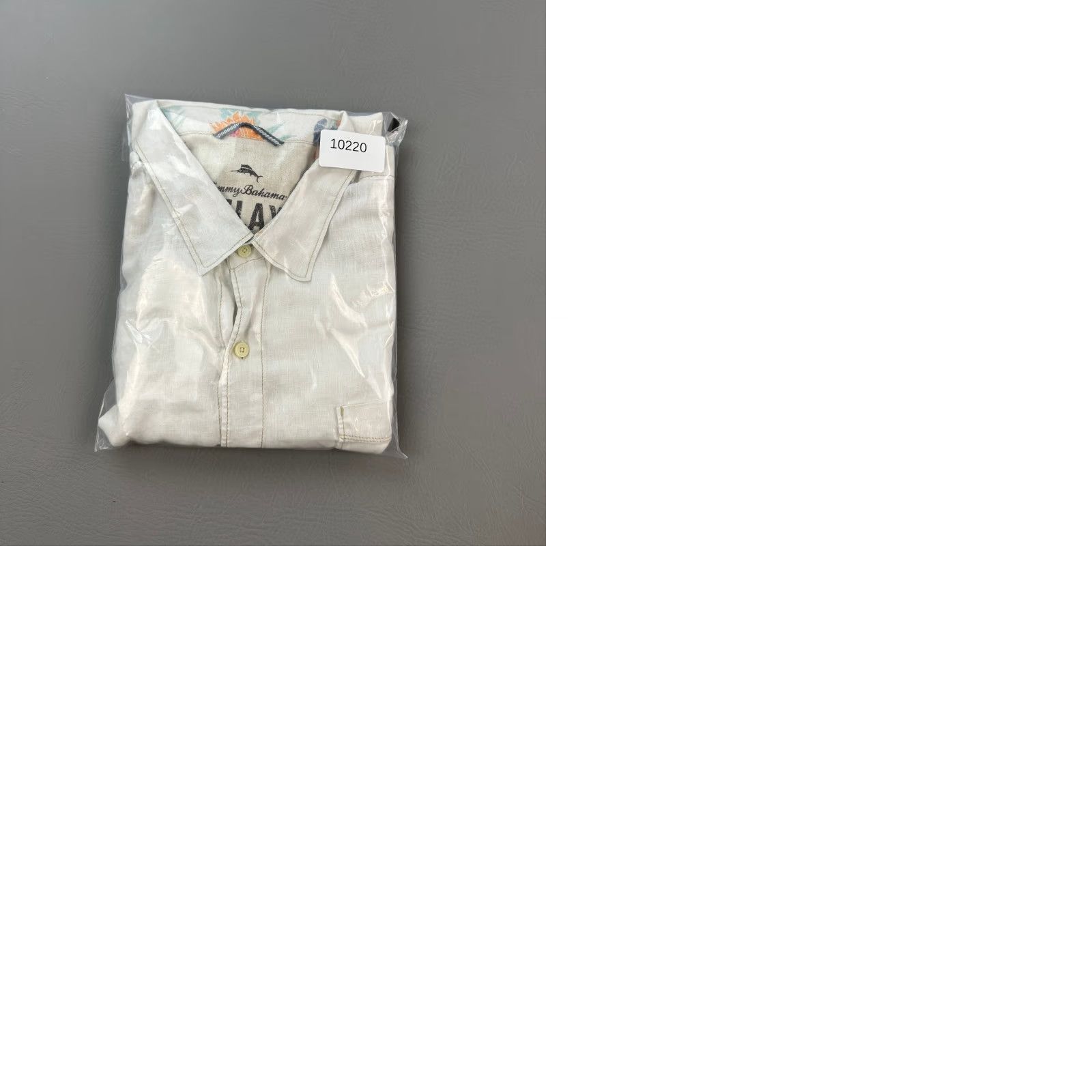 Tommy Bahama Tommy Bahama Relax Shirt Mens 2XL White Linen Short Sleeve Beach Preppy Casual Shirt Size US XXL / EU 58 / 5 - 9 Thumbnail