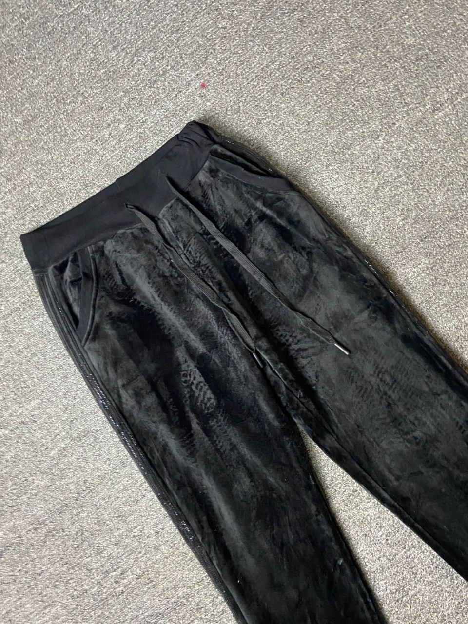 Japanese Brand × Vintage Japanese Brand Velvet Jogger Pants (124) Size US 26 / EU 42 - 5 Thumbnail