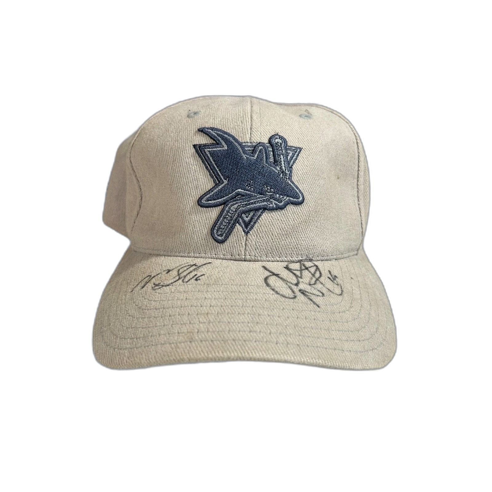 American Needle San Jose Sharks NHL American Needle Brown Hat Cap Autographe Size US XXS / EU 40 - 1 Thumbnail