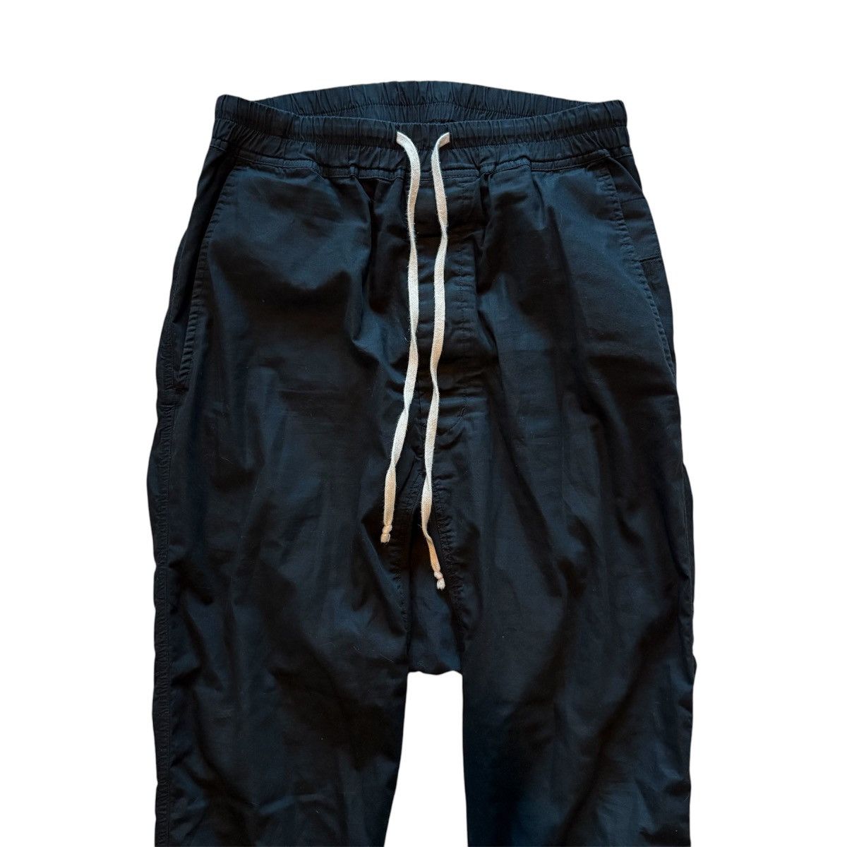 Rick Owens Drkshdw Rick Owen’s DRKSHDW Drop Crotch Pants Size US 29 - 3 Thumbnail