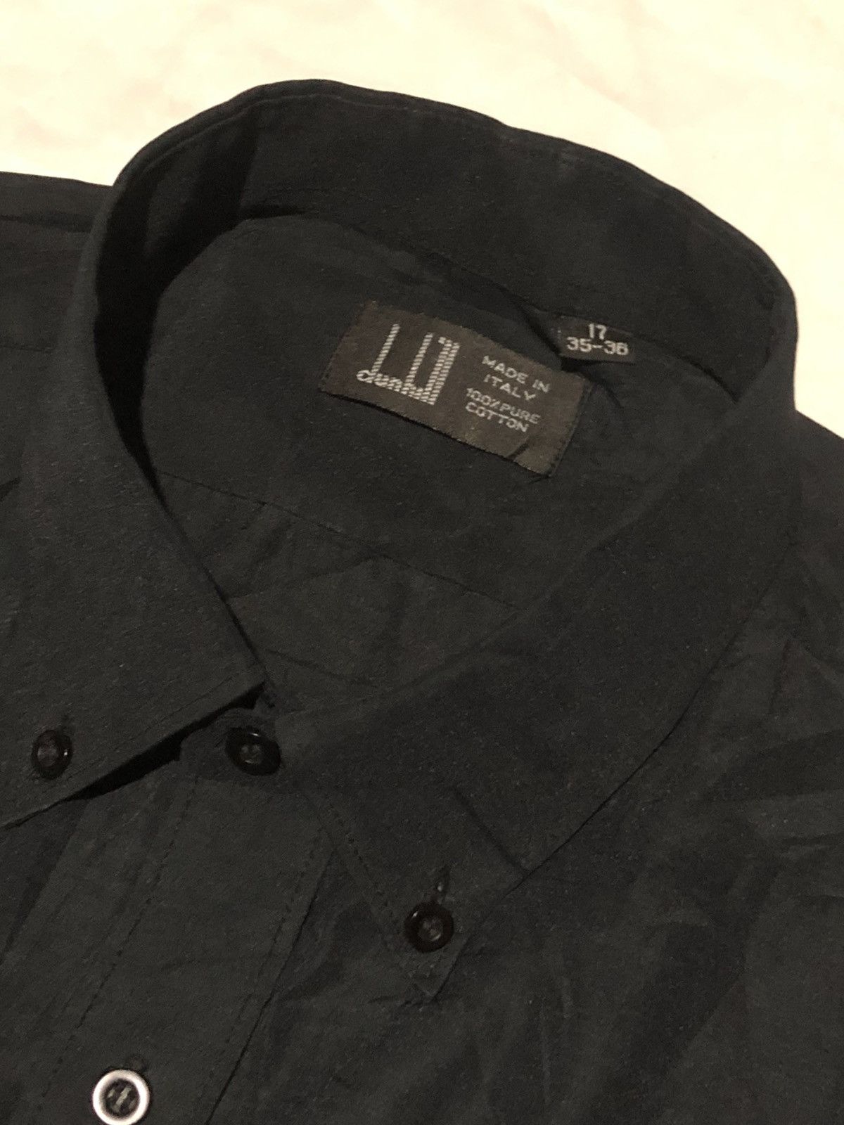 Alfred Dunhill DUNHILL LONGSHIRT VINTAGE Size US XL / EU 56 / 4 - 3 Thumbnail