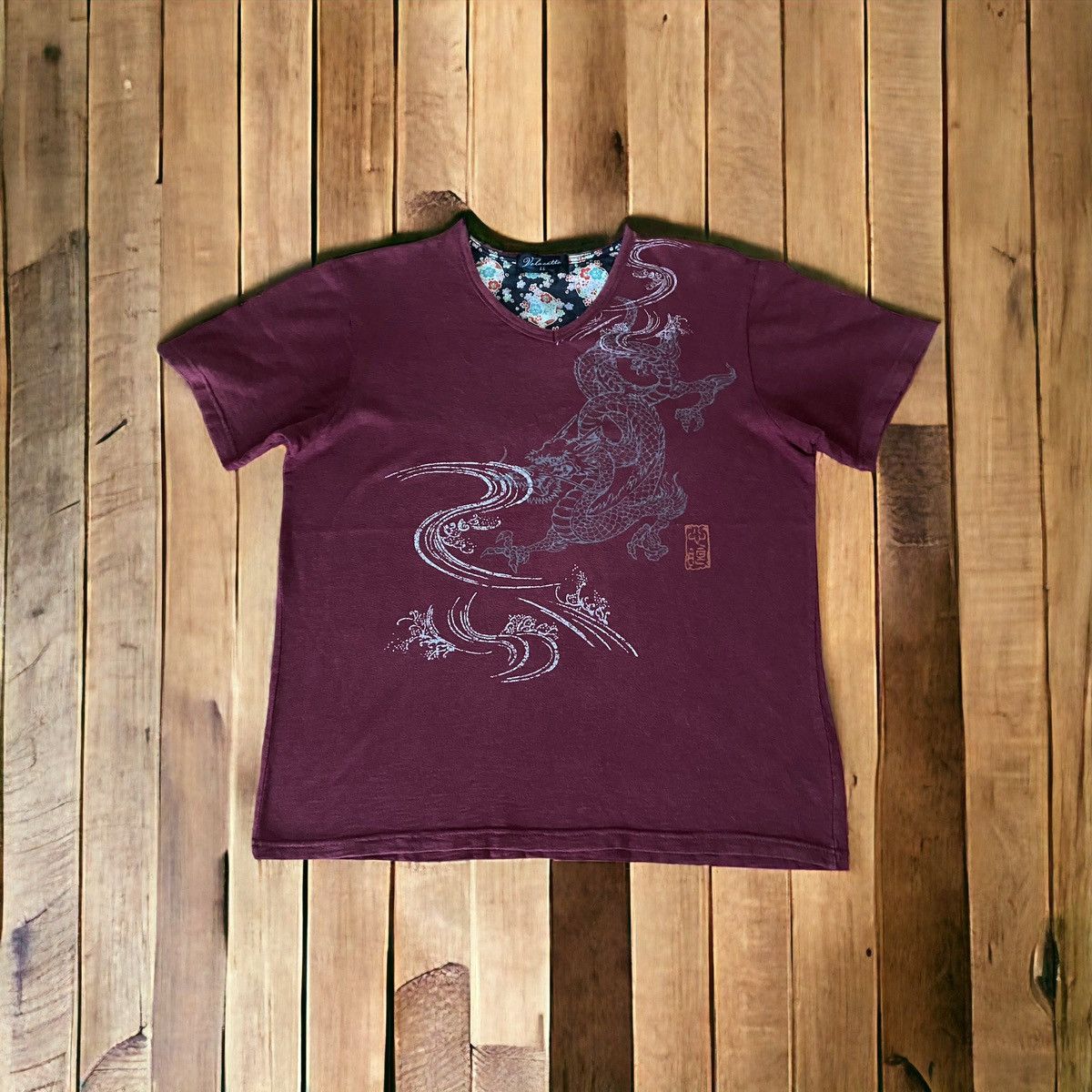 Japanese Brand Vintage Velocette Dragon Design Style Size US L / EU 52-54 / 3 - 1 Thumbnail