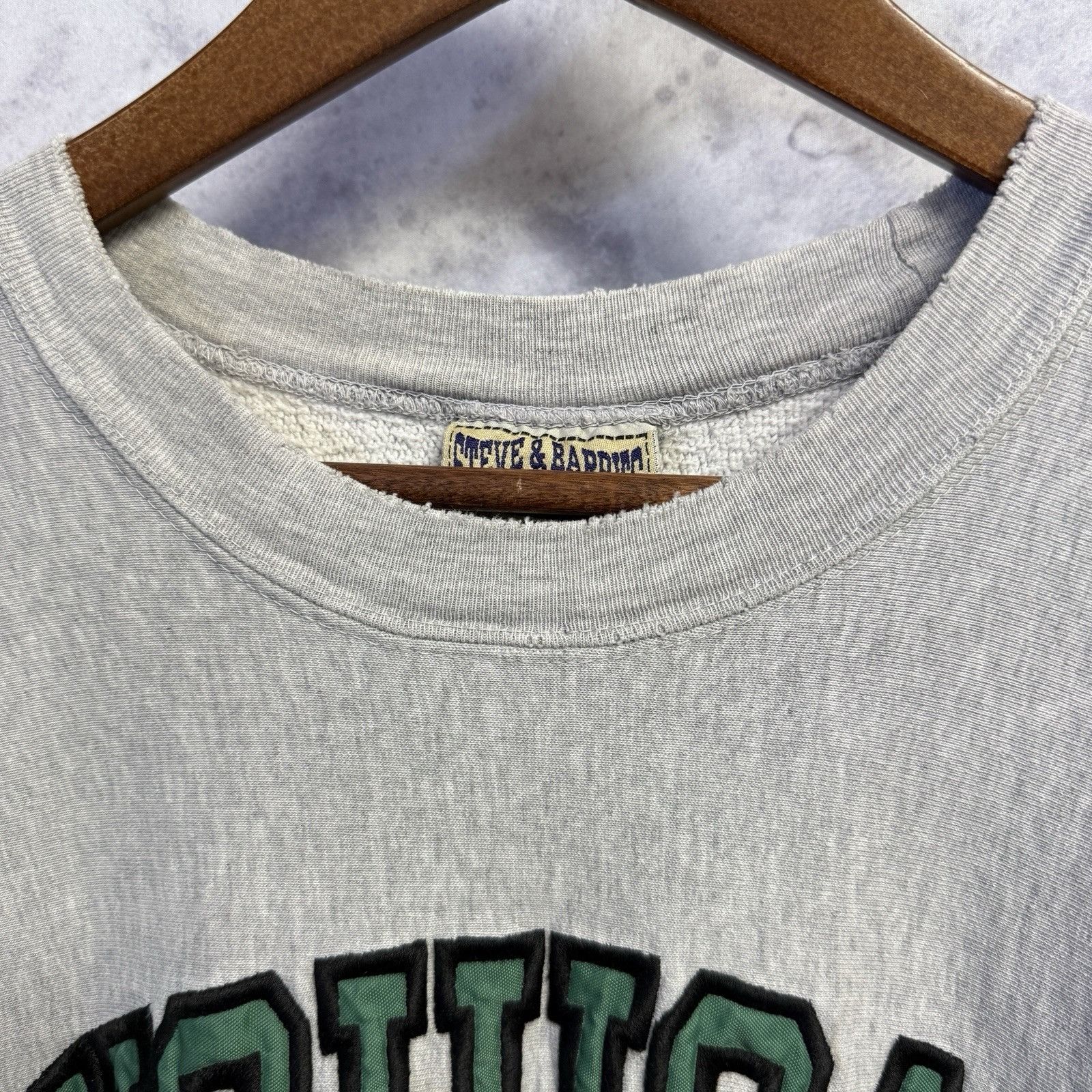 Vintage Vintage Michigan State University Sweatshirt Mens Large Gray Size US L / EU 52-54 / 3 - 3 Thumbnail