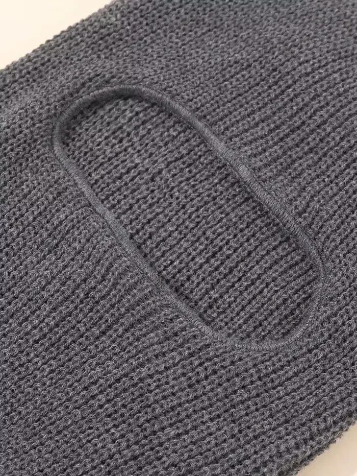 Japanese Brand Vintage Balaclava Knitted Face Cover Ski Mask Size ONE SIZE - 4 Thumbnail