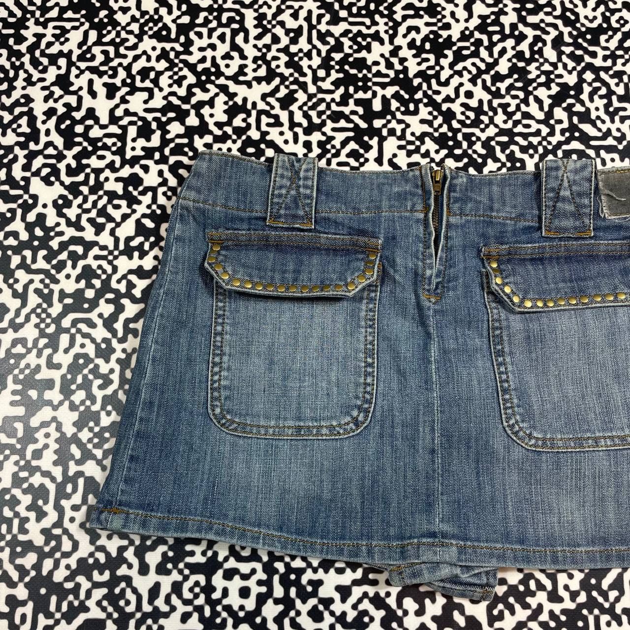 Japanese Brand Vintage Y2K Japanese Retro Sexy Mini Skirt 90s Style Size 29" - 10 Thumbnail