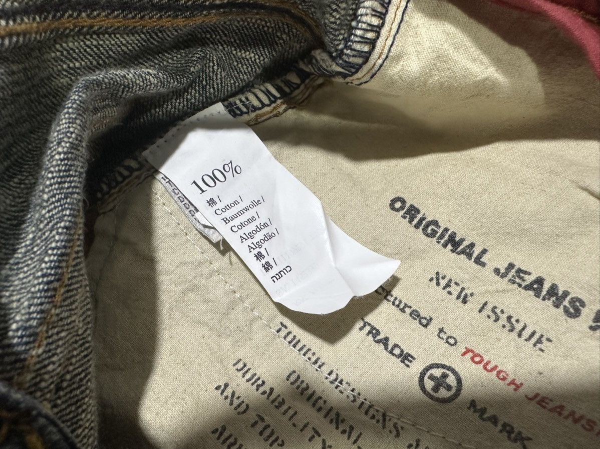 Japanese Brand 🔥Sick Y2K Tough Jeansmith Flared Denim LGB Size US 36 / EU 52 - 17 Thumbnail