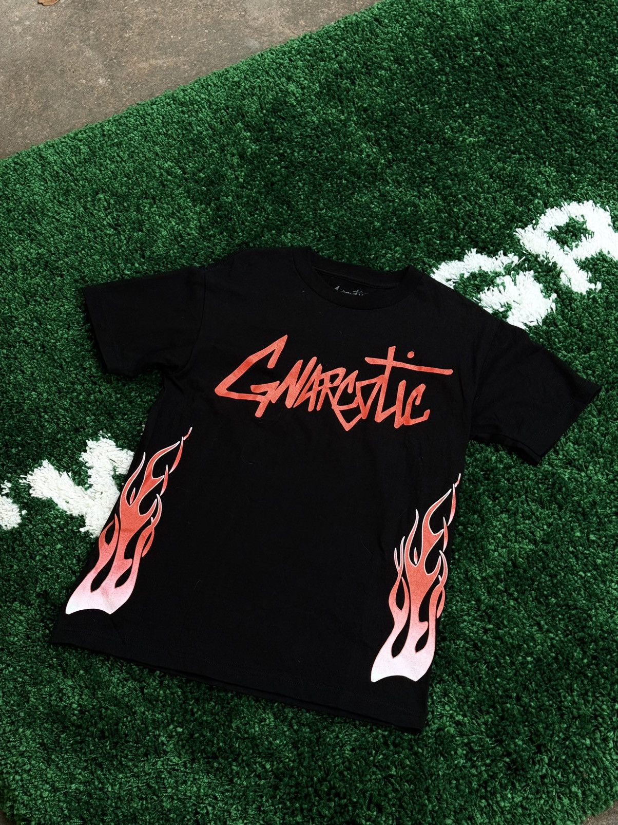 Gnarcotic Gnarcotic Black Flames OG Logo Tee Medium Size US M / EU 48-50 / 2 - 1 Thumbnail